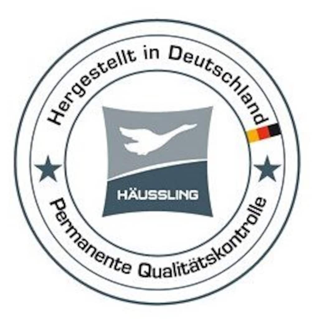 Haeussling Daunenbettdecke »Königstraum - First Class«, leicht, Füllung 90% Daunen, 10% Federn, Bezug 100% Baumwolle, (1 St.)