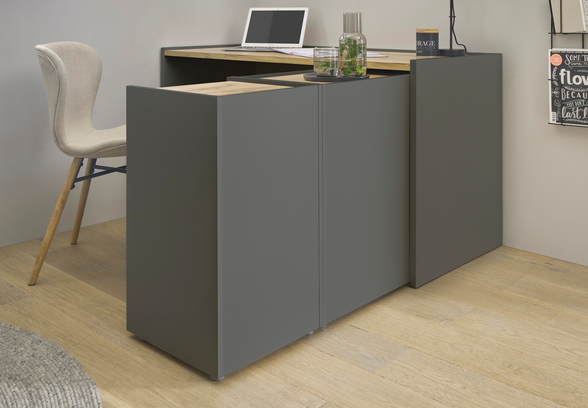 INOSIGN Kommode »CiTY/GiRON«, Aktenschrank, wohnliches Home Office, Breite 40 cm