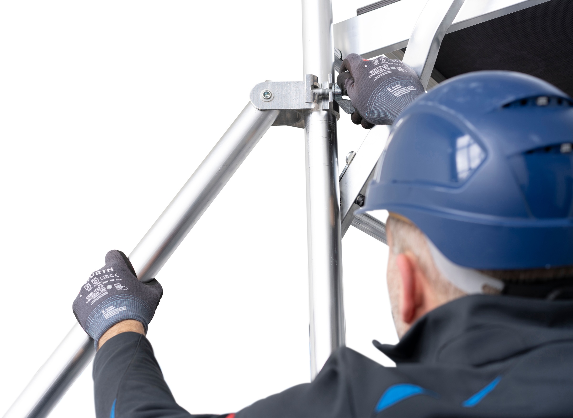 KRAUSE Fahrgerüst »ProTec« Set,  Arbeitshöhe: 8,3 Meter