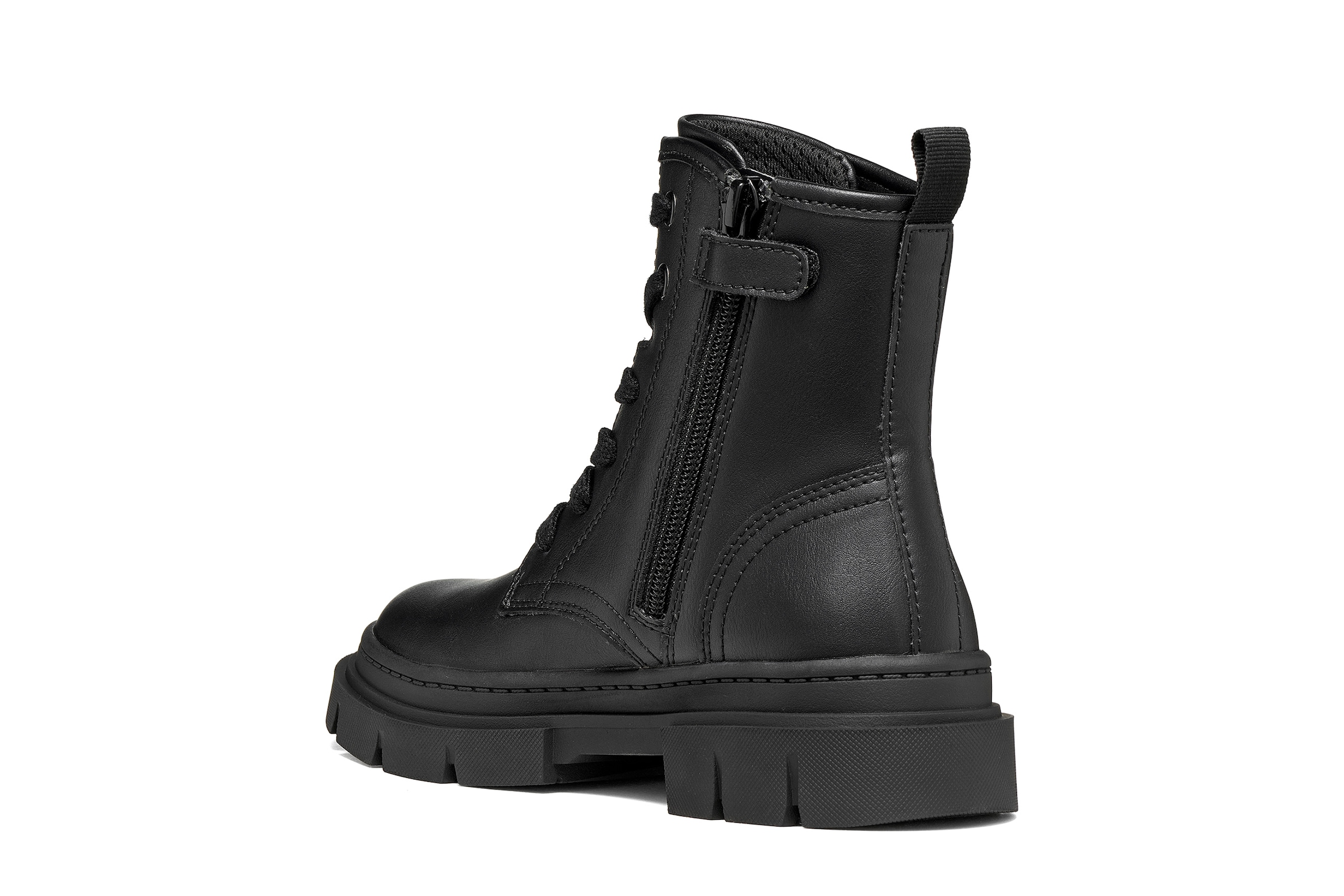 Geox Schnürboots »J KARSYN GIRL«  Stiefelette mit Pins, Größenschablone zum Download