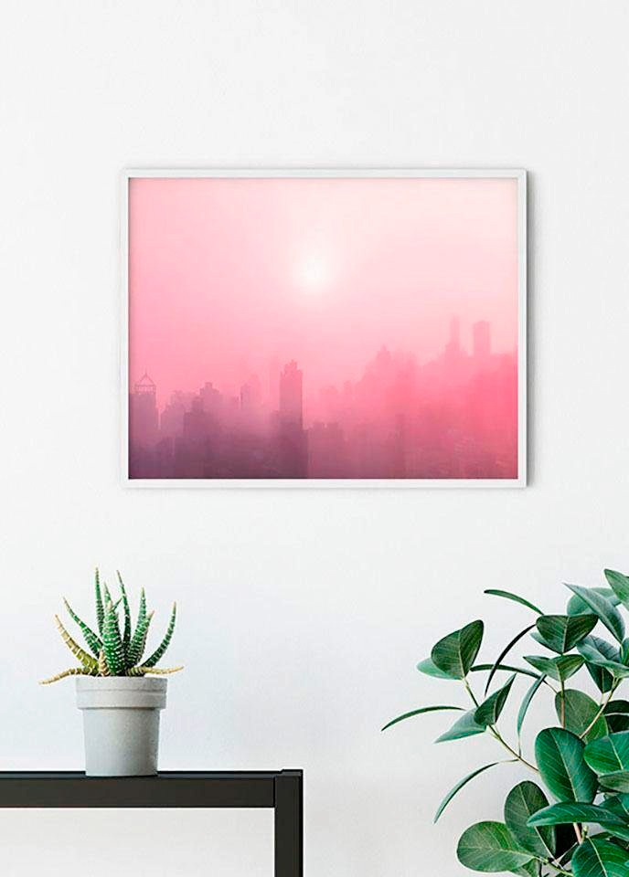 Komar Bild »City Dusk«, Städte, (1 St.), Wandbild zur Dekoration - ohne Rahmen