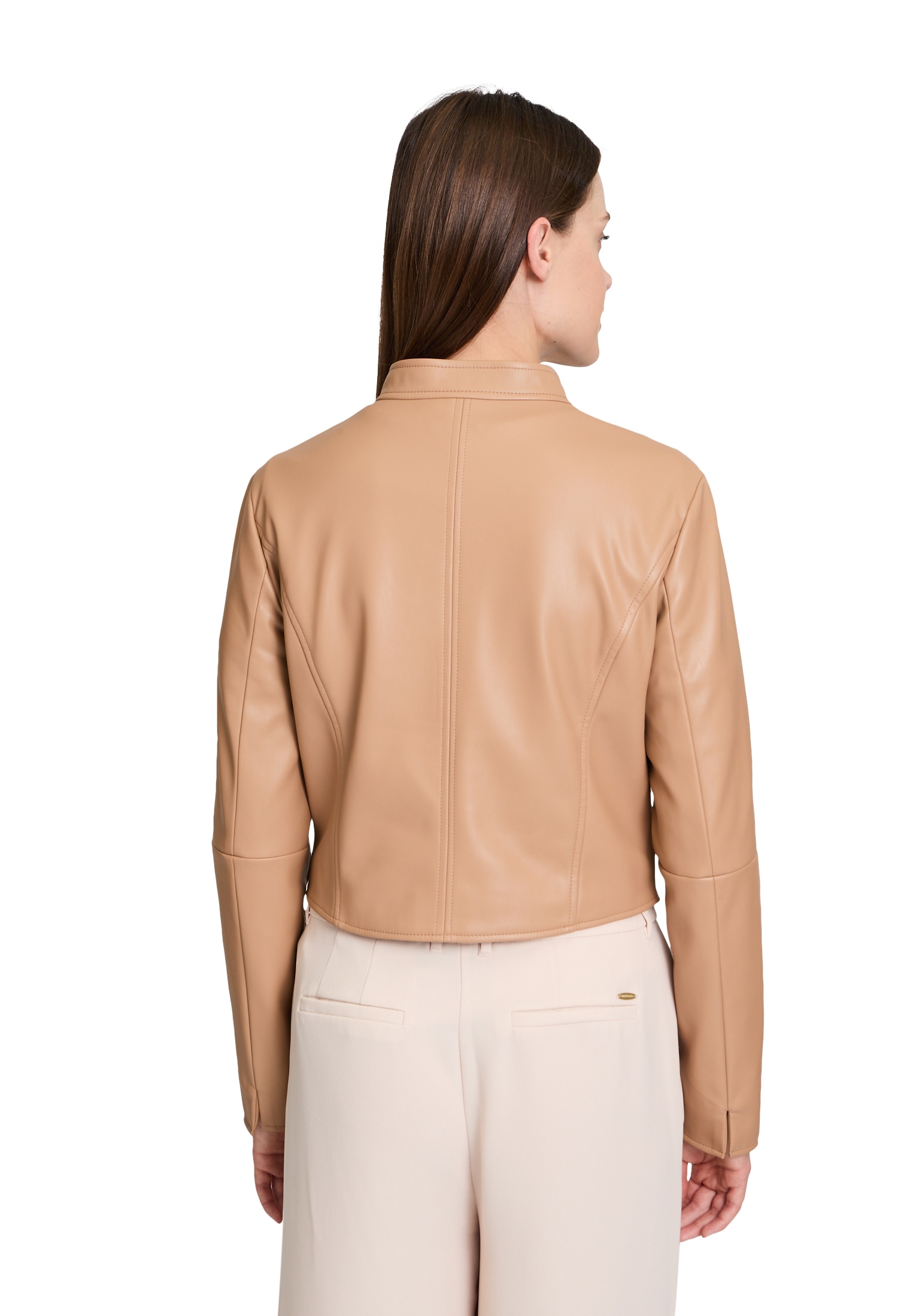 Betty&Co Jackenblazer »Bikerjacke mit Stehkragen«