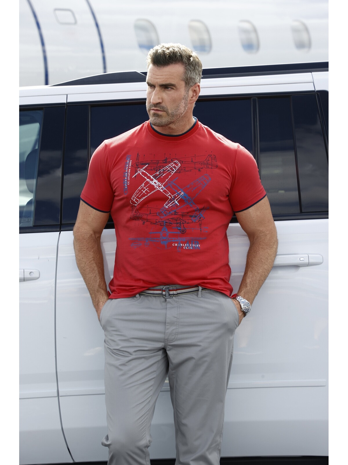 Charles Colby Rundhalsshirt »T-Shirt EARL DILLONS«
