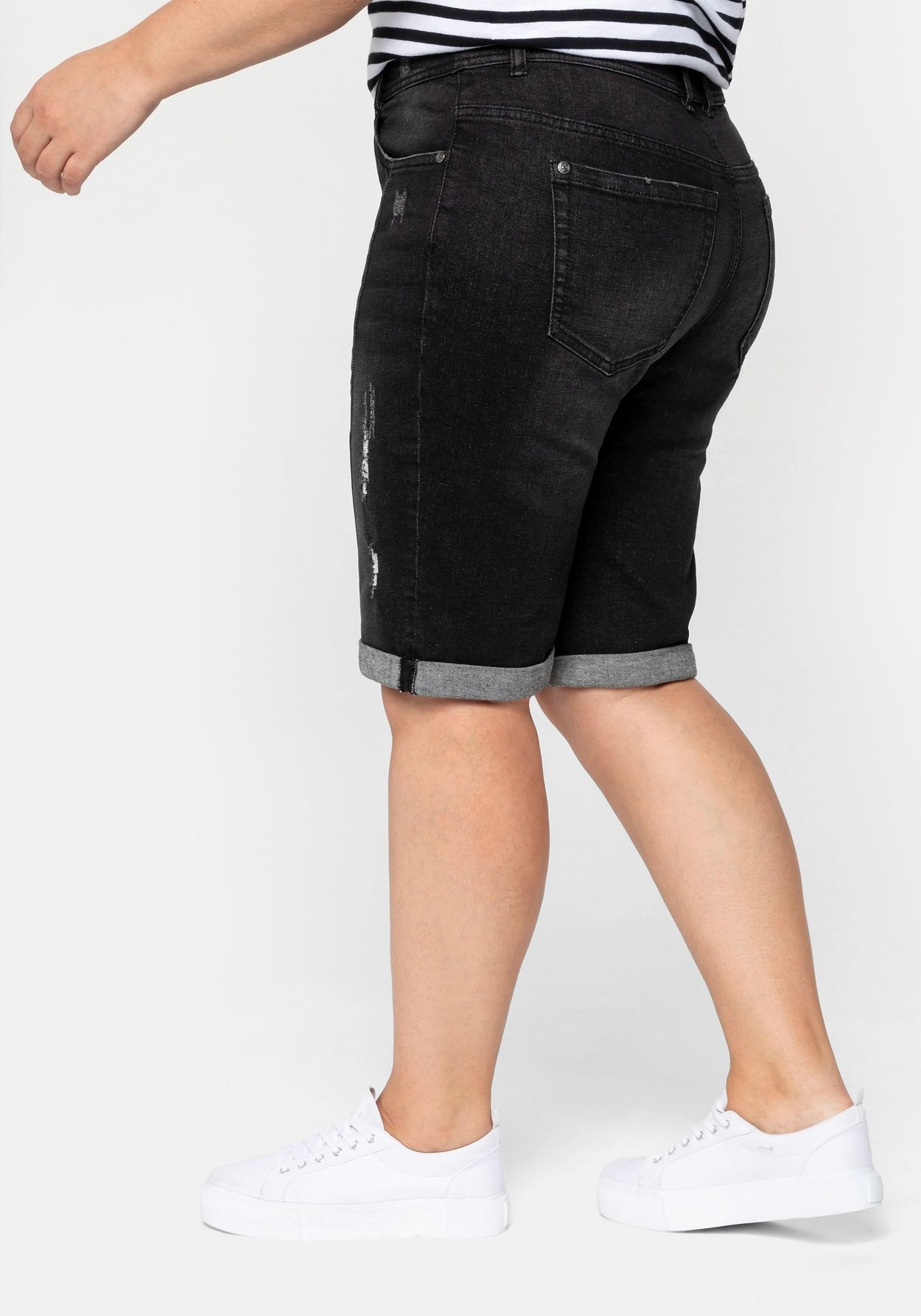 Sheego Jeansbermudas »Jeans-Bermudas mit Stretch-Anteil«