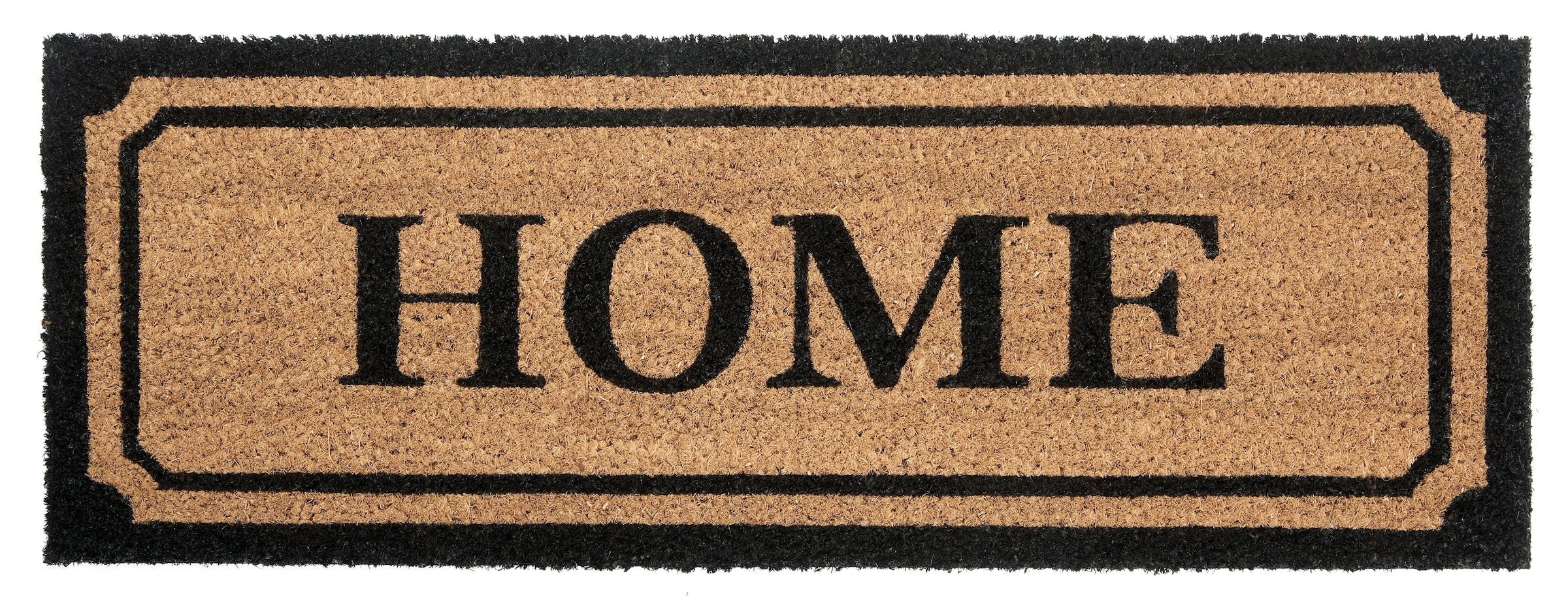 HANSE Home Fußmatte »Mix Mats Kokos Wide Home Border«, rechteckig, 15 mm Höhe, Kokos,...