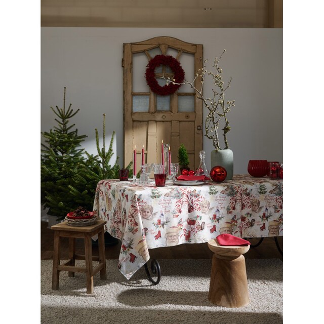 APELT Tischdecke »4690 WINTERWELT, Weihnachtsdeko, Weihnachten«, (1 St.),  Digitaldruck