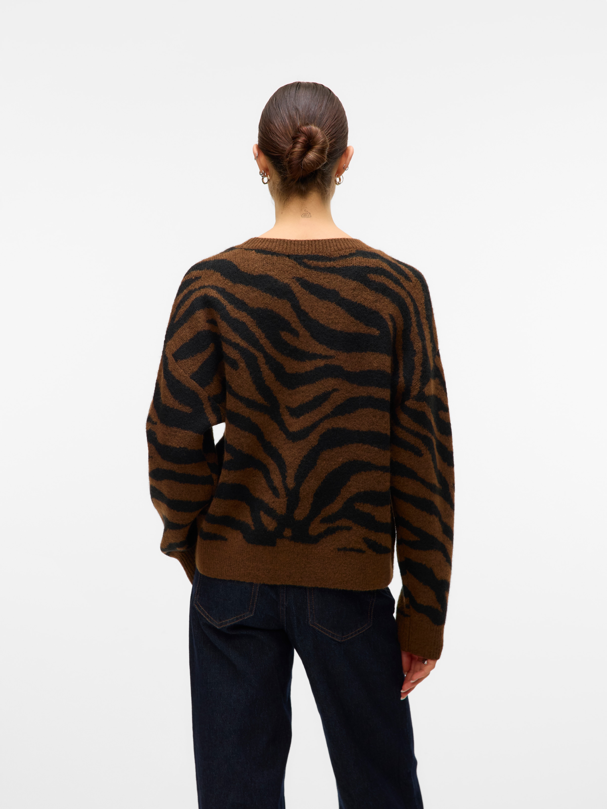 Vero Moda Strickpullover »VMNEWKAI LS O-NECK PULLOVER BOO«