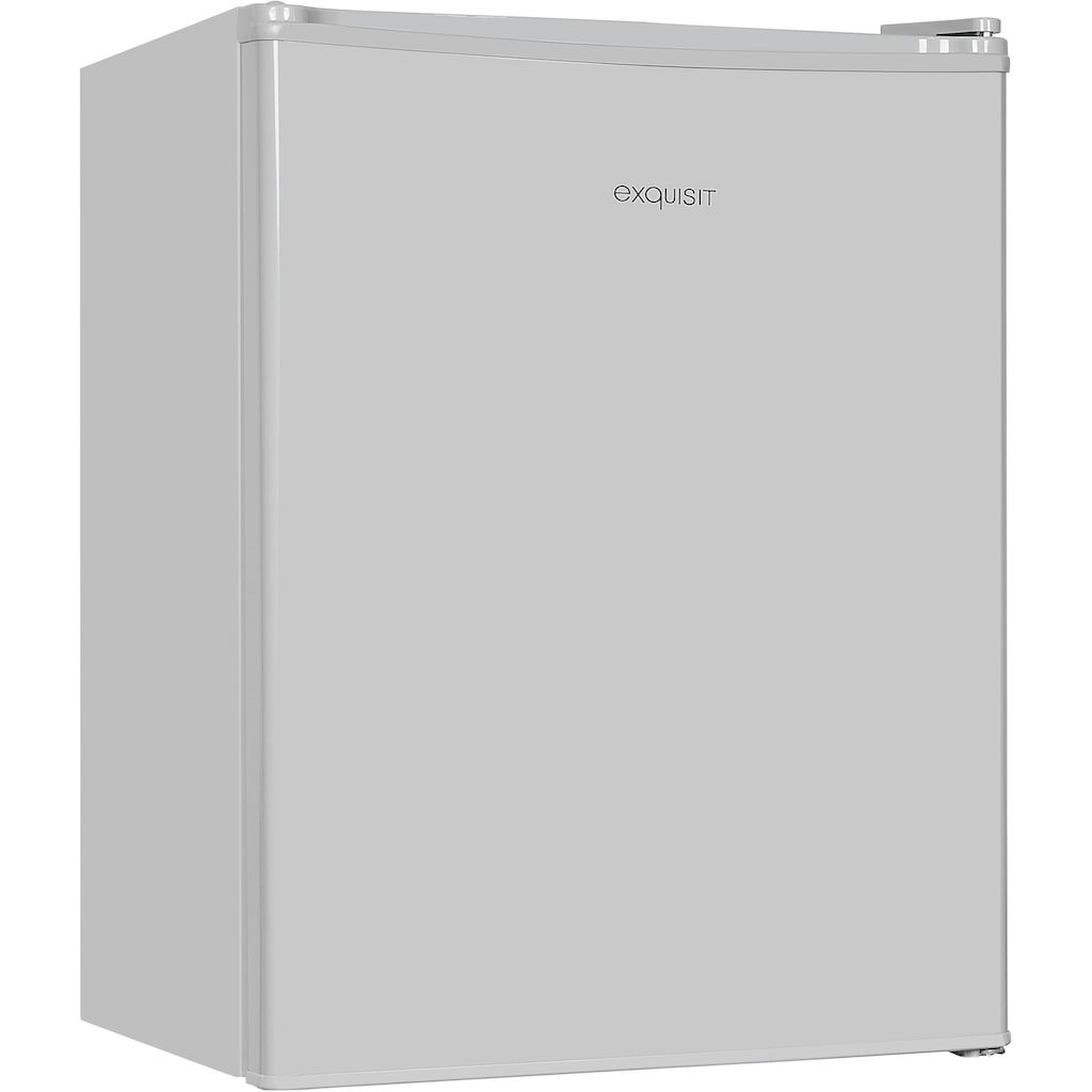 exquisit Kühlschrank »KB60-V-090E«, KB60-V-090E grau, 62 cm hoch, 45 cm breit, 52 L Volumen