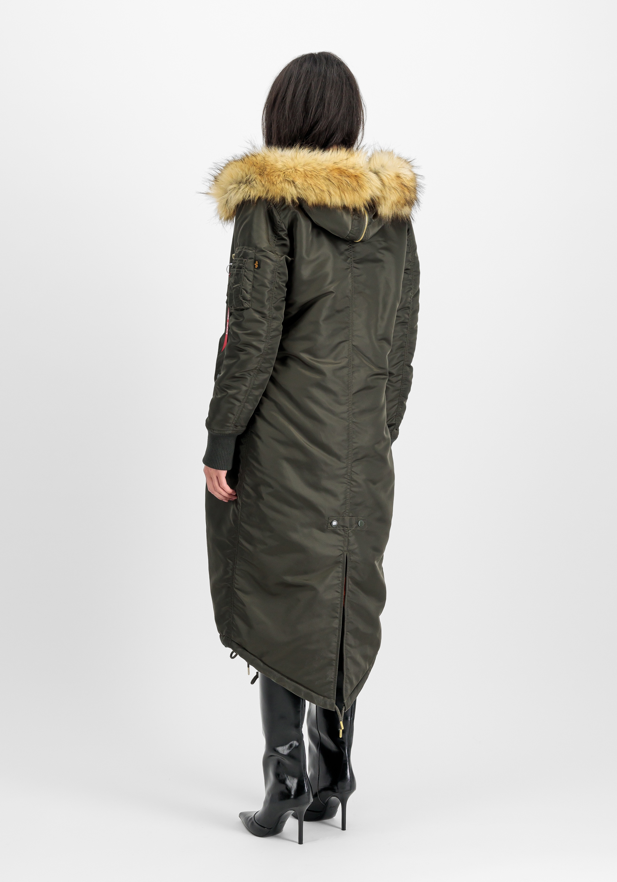 Alpha Industries Winterjacke »Alpha Industries Women - Cold Weather Jackets Long Fishtail W«