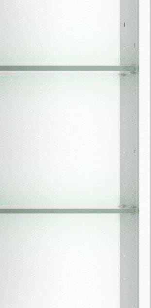 HELD MÖBEL Spiegelschrank »Trento«, Breite 100 cm, mit 3D-Effekt,  Spiegeltüren, Inklusive LED-Beleuchtung online kaufen | mit 3 Jahren XXL  Garantie