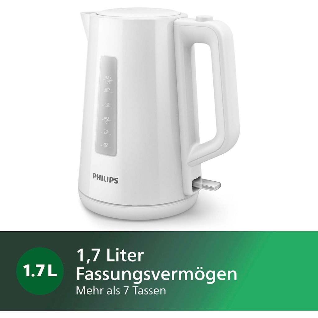 Philips Wasserkocher »HD9318/00 Serie 3000«, 1,7 l, 2200 W