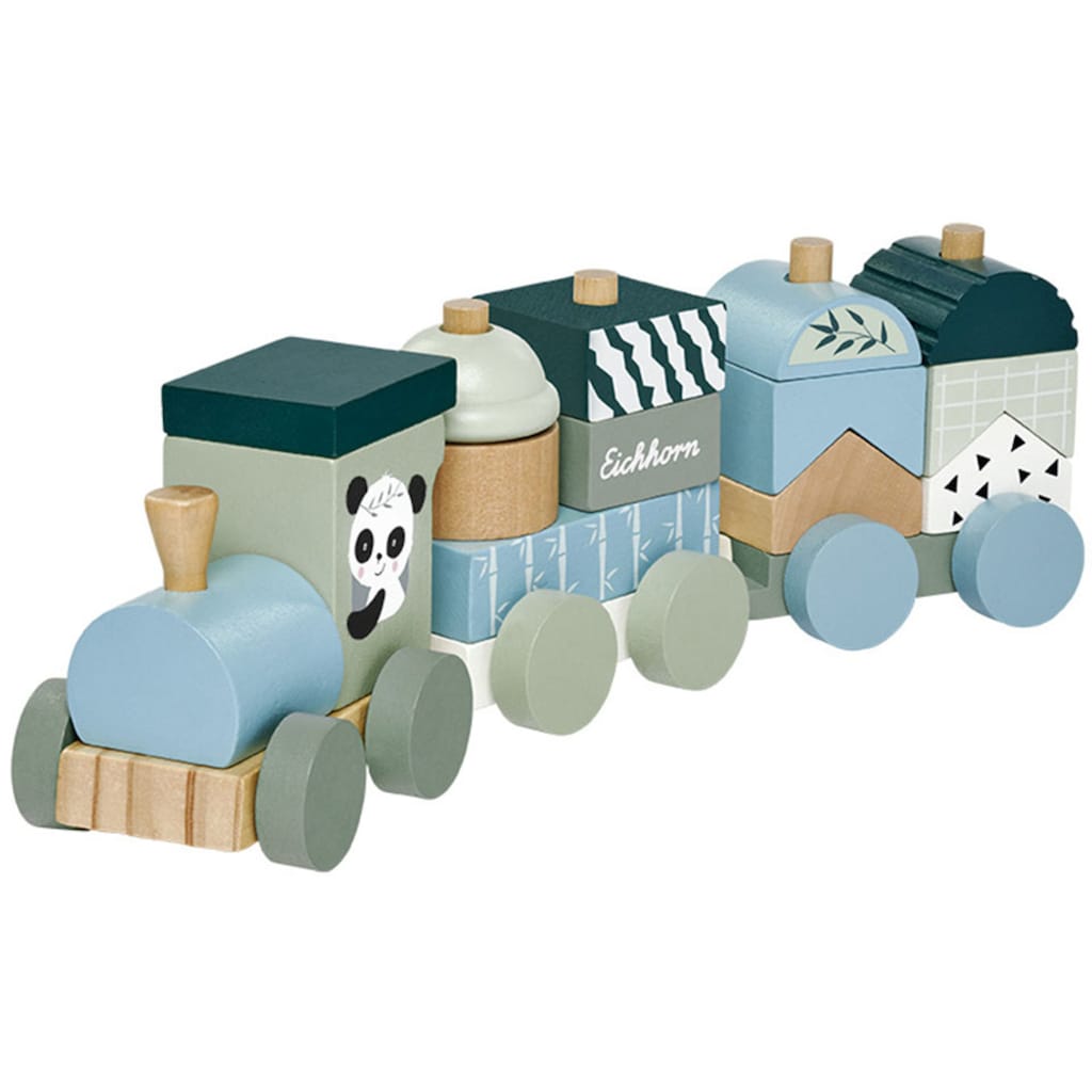 Eichhorn Spielzeug-Zug, (16 tlg.), aus Holz