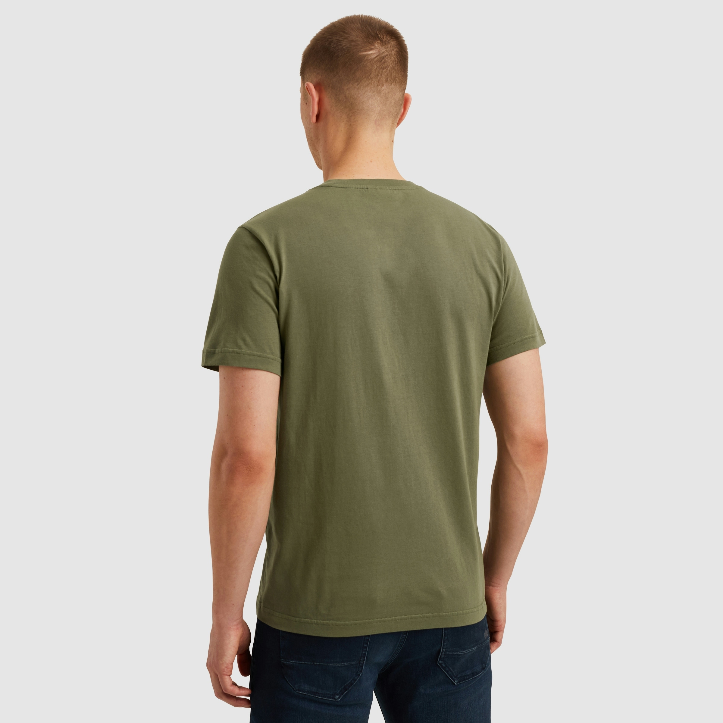PME LEGEND T-Shirt »Short sleeve r-neck single jersey«, mit Logo Print
