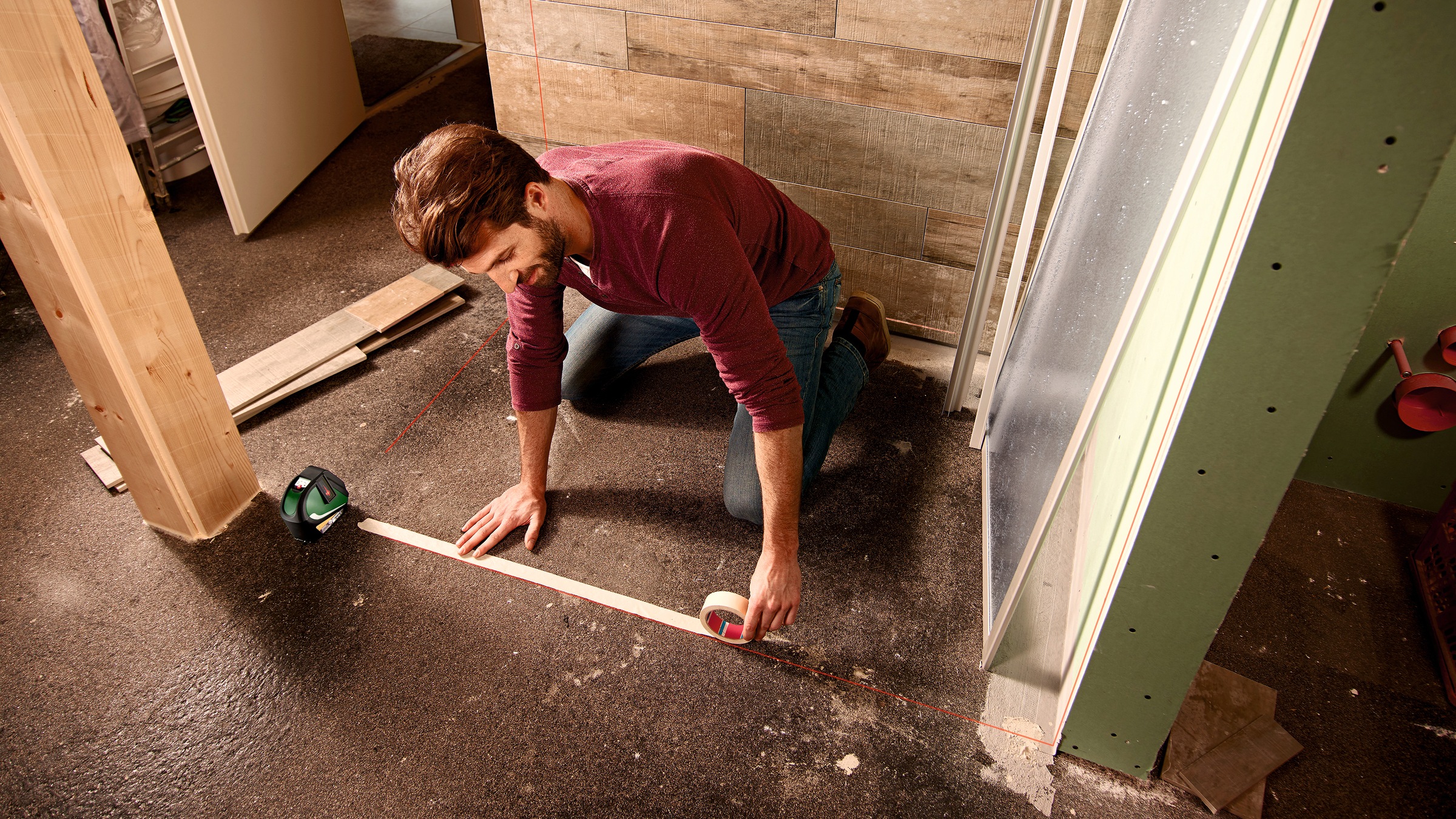 Bosch Home & Garden Kreuzlinienlaser »UniversalLevel 3«, Max. Reichweite: 10m