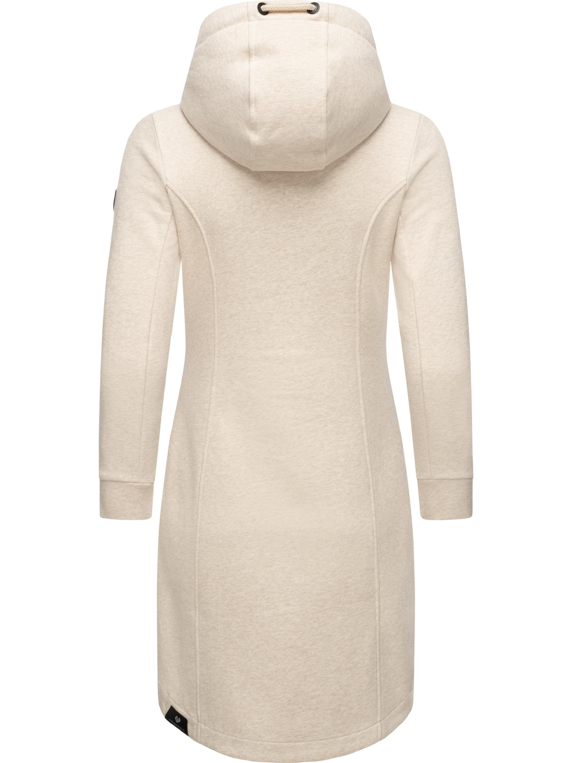 Ragwear Kapuzensweatjacke »Kurzmantel Letti Long«