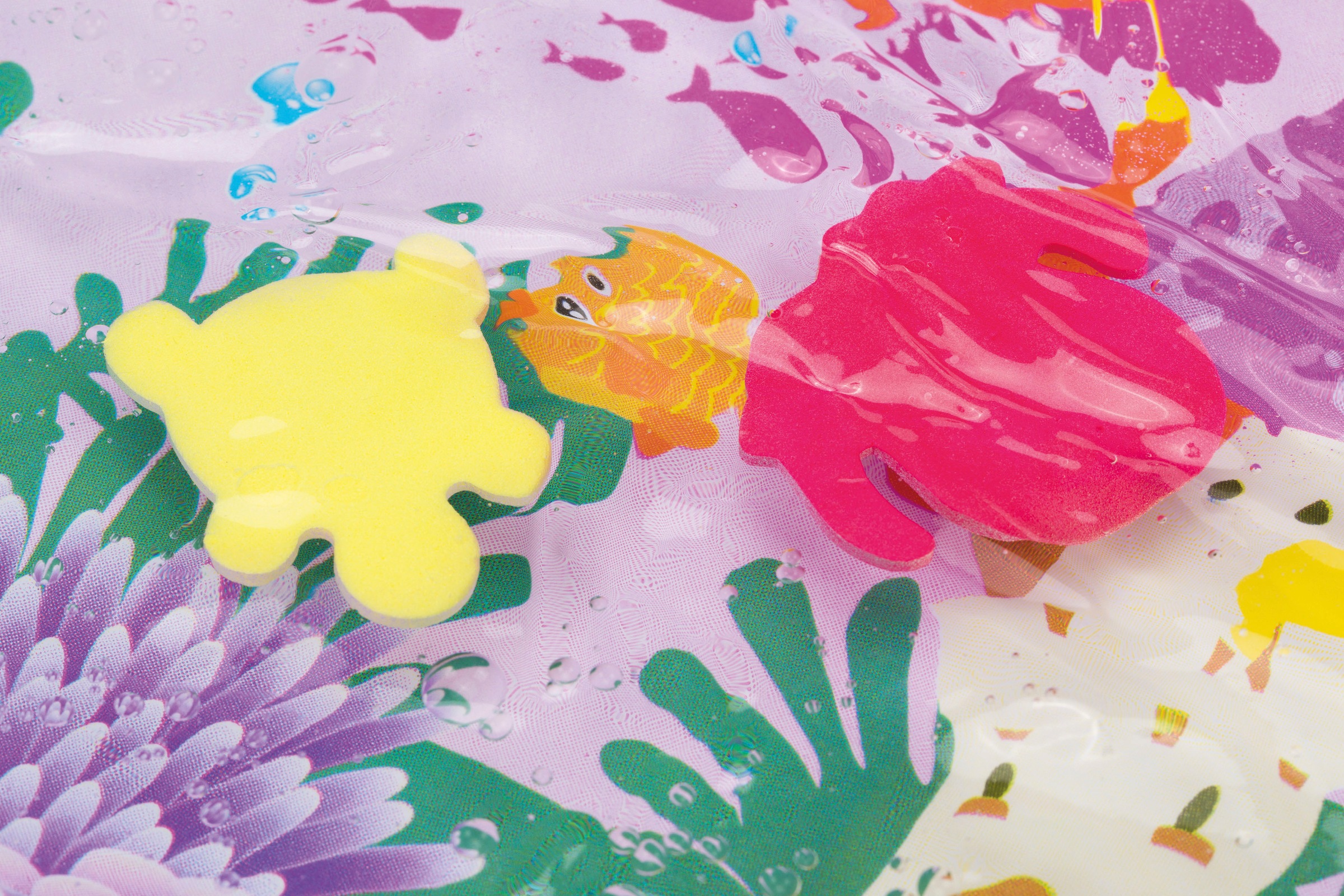 Fillikid Spielmatte »Wasser Ocean, pink«, teilweise mit Wasser befüllbar