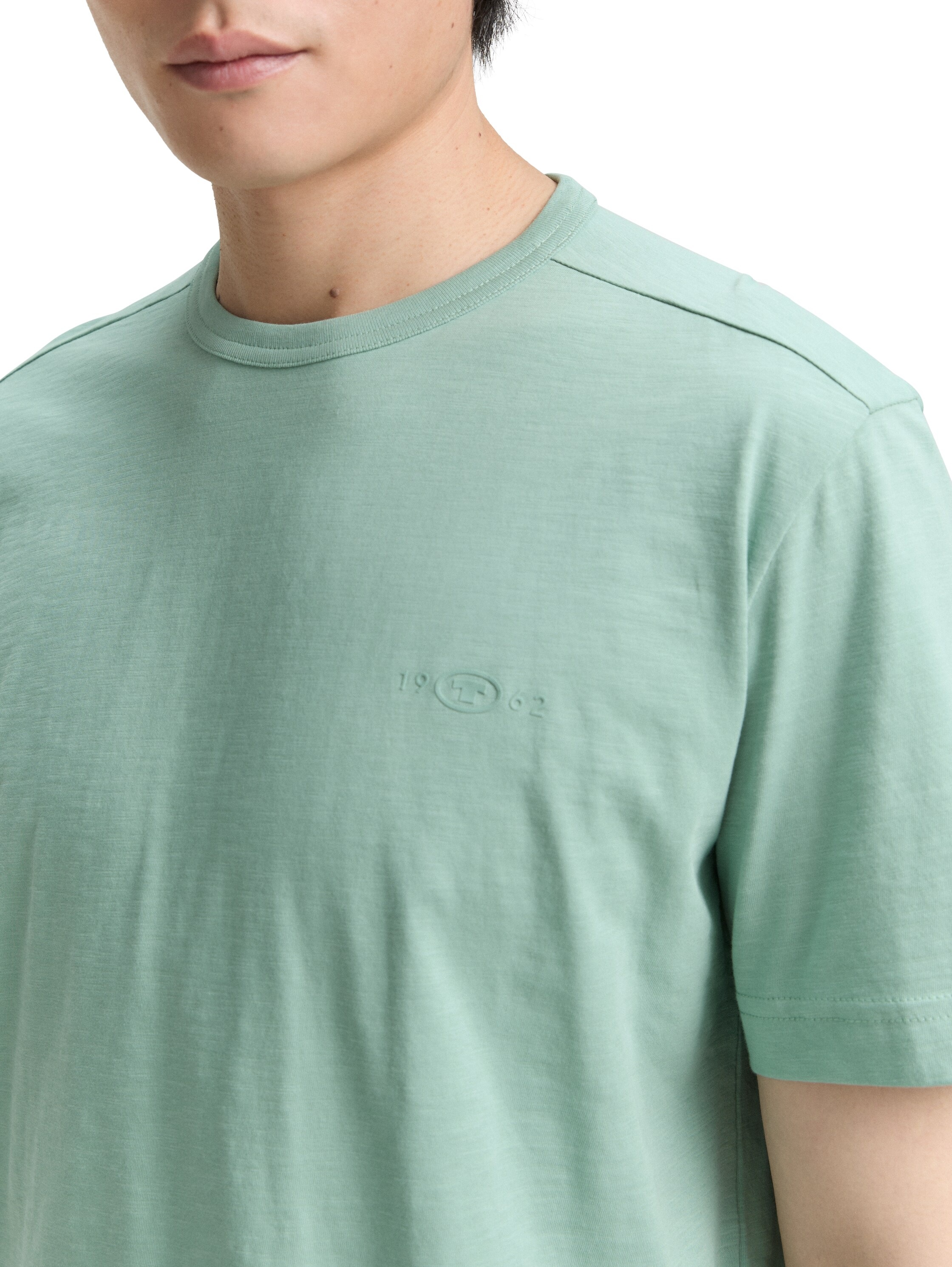 TOM TAILOR T-Shirt, mit Logo Stickerei