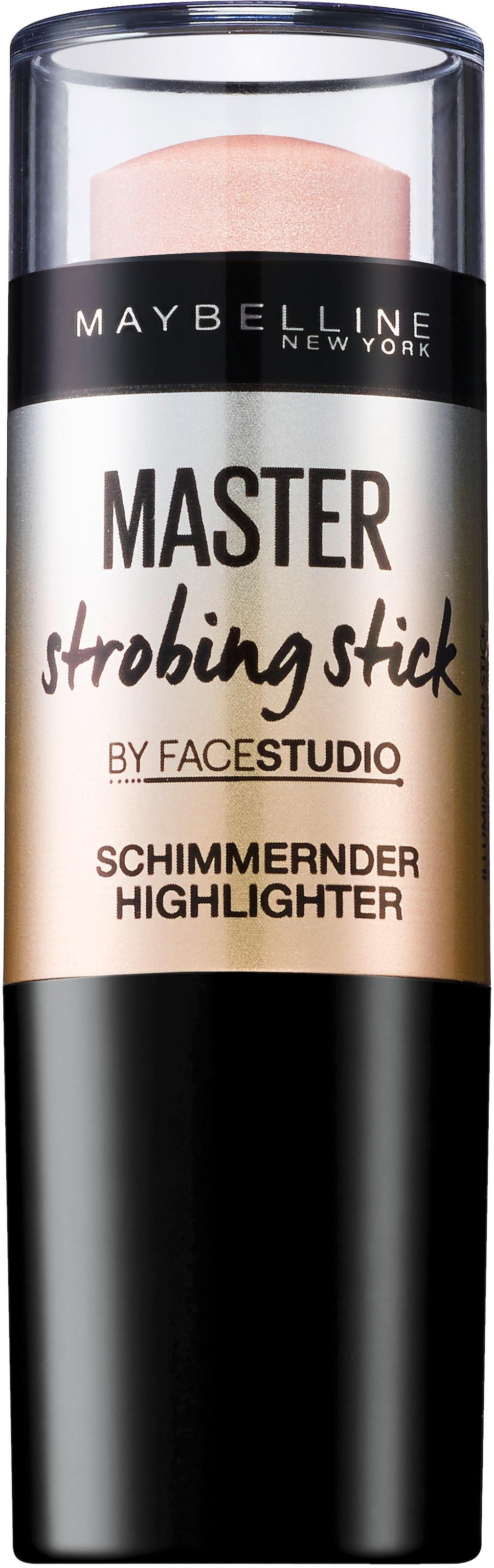 MAYBELLINE NEW YORK Highlighter »Facestudio Strobing Stick«, mit einfacher Mischbarkeit