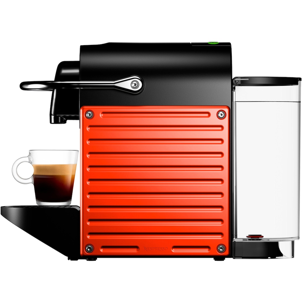 Nespresso Kapselmaschine »Pixie XN3045 von Krups, Red«, inkl. Willkommenspaket mit 14 Kapseln