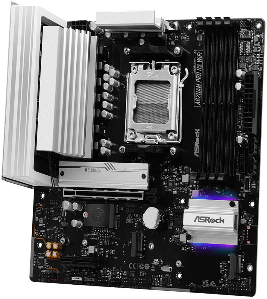 Asrock Mainboard »A620AM Pro RS WiFi«