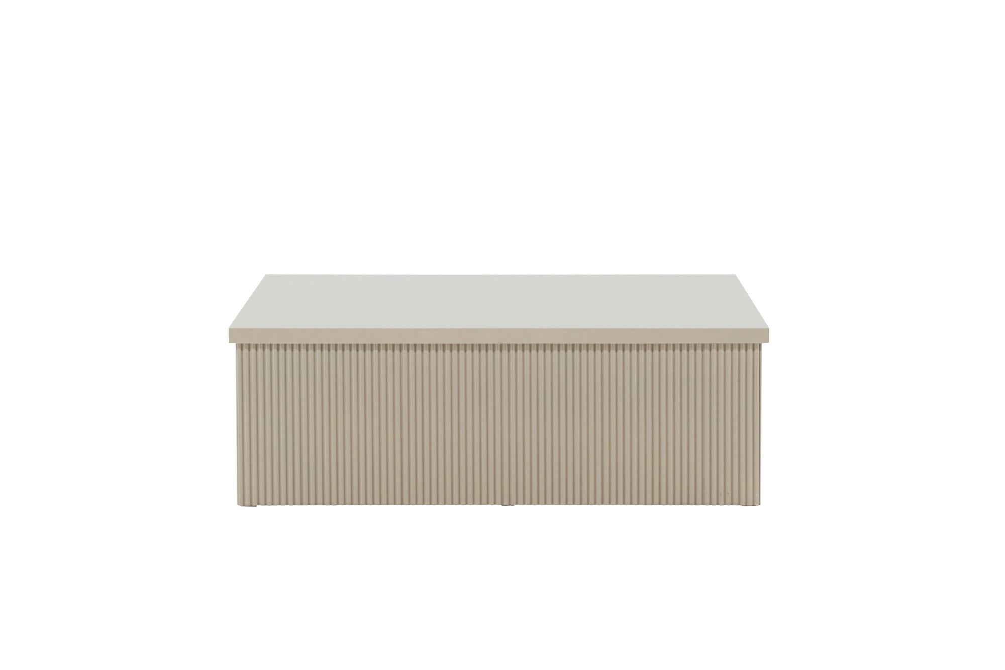 Venture Home Couchtisch »Lenox, quadratischer Lounge-Couchtisch, 90 × 90 cm« Sofatisch, MDF, quadratisch, niedrig, geräumig, einladend