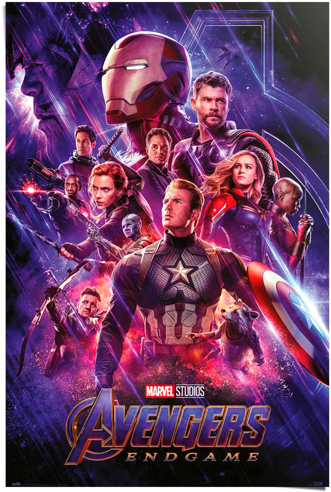 Reinders! Poster »Marvel sheet« auf one endgame bestellen Avengers Rechnung 