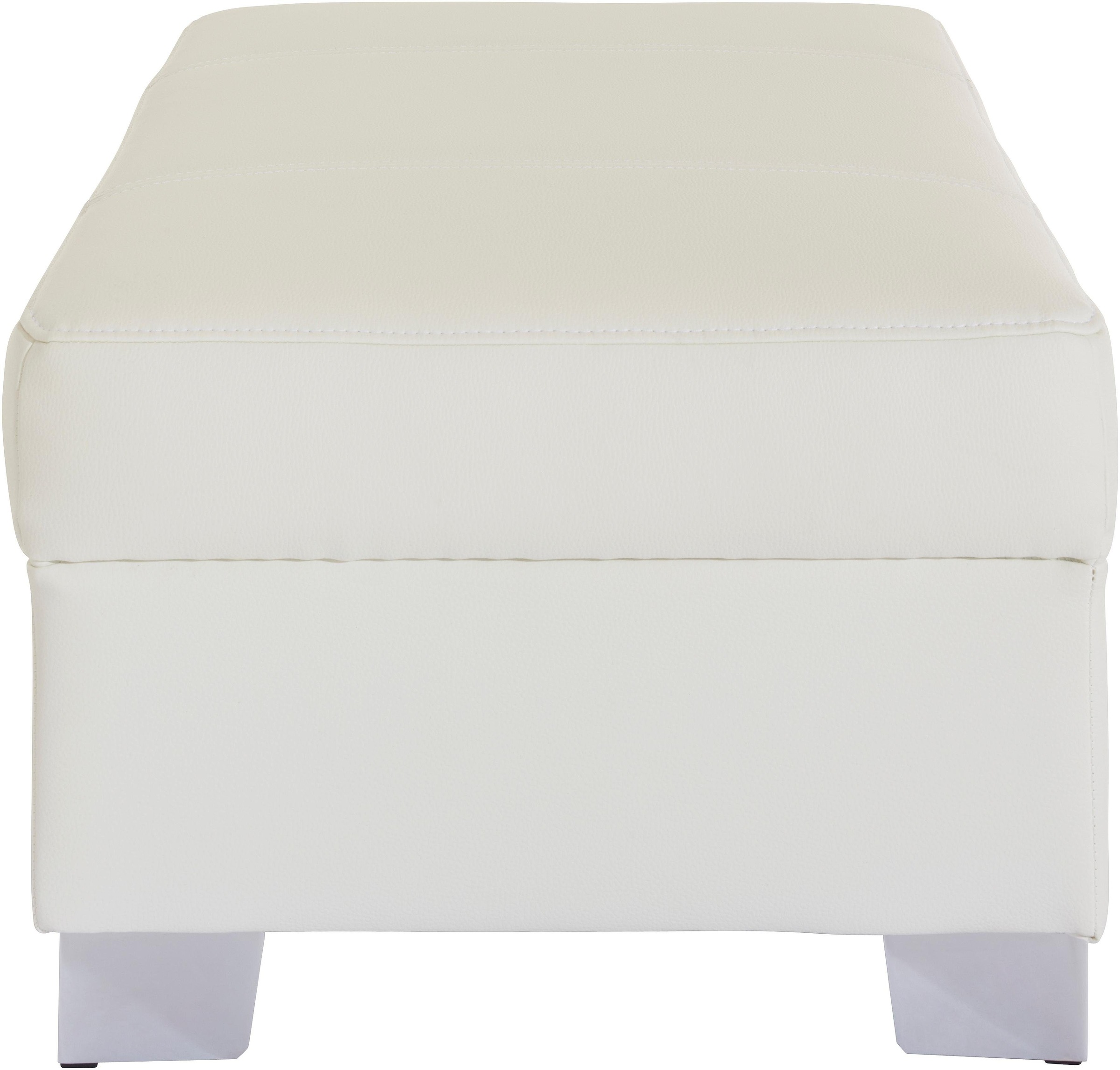 INOSIGN Hocker »Turah mit moderner Steppung«, passend zur Serie, B/T/H: 85/61/40 cm, auch in Leder