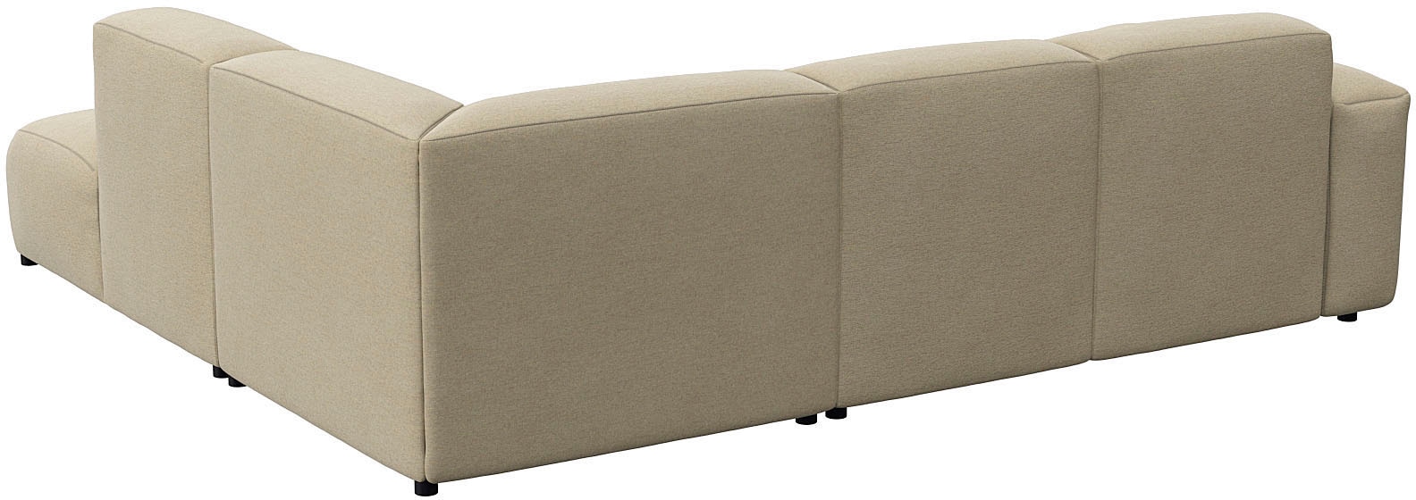 FLEXLUX Ecksofa »Lucera, super Sitzkomfort durch Kaltschaum im Sitz, L-Form«, modern & anschmiegsam, Designsofa, modernes skandinavisches Design