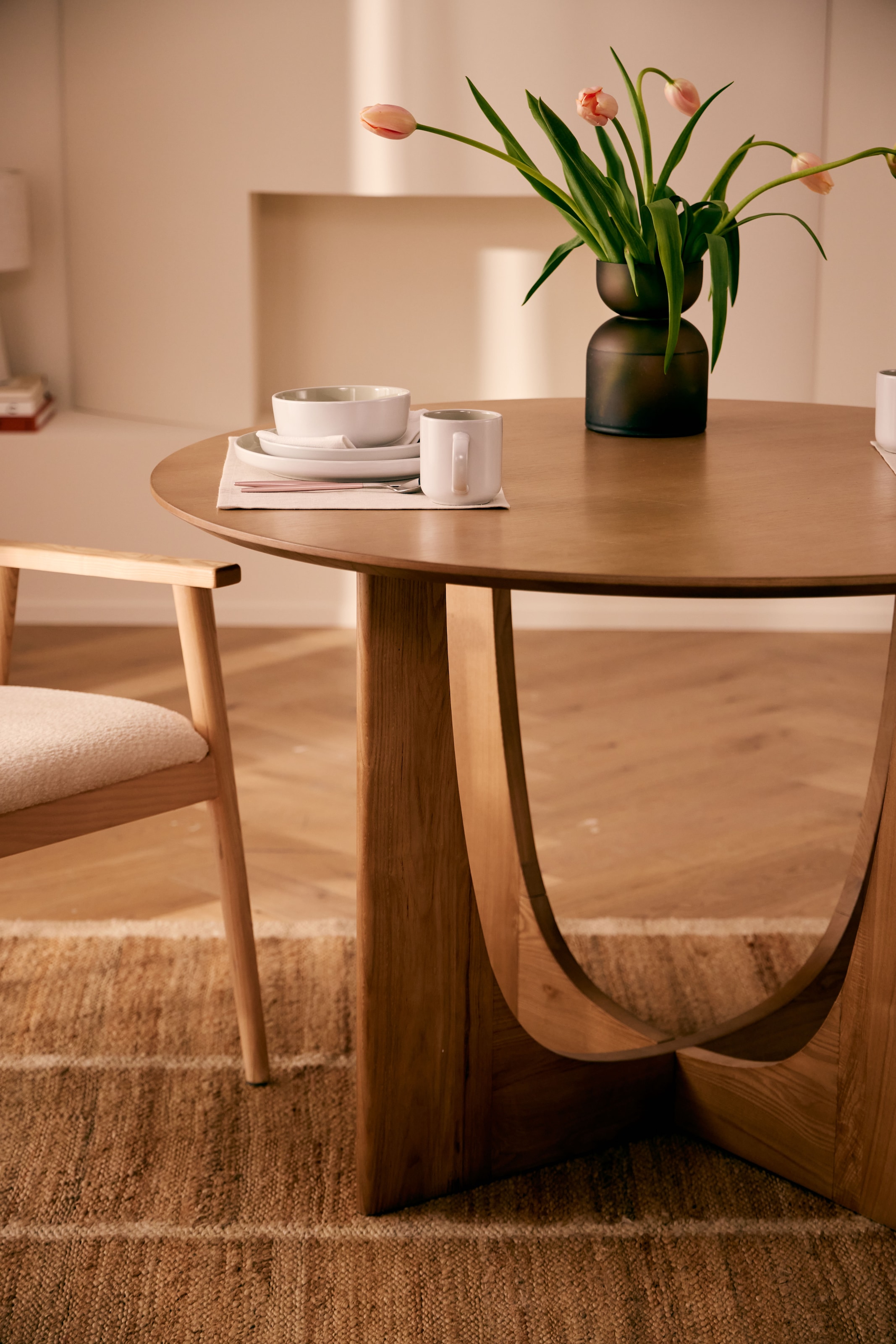 LeGer Home by Lena Gercke Teppich »Lenia, handgewebt, Jute« rechteckig 10 mm Höhe mit Fransen, Teppich, Wohnzimmer, Schlafzimmer, Esszimmer