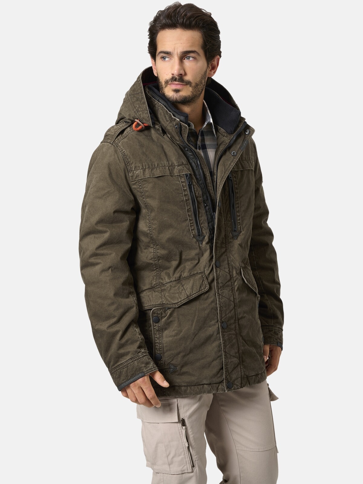 Babista, Herren, Outdoorjacke »Jacke LUCIVESTO«, oliv, 60, oliv, Jacke LUCIVESTO im Used-Look