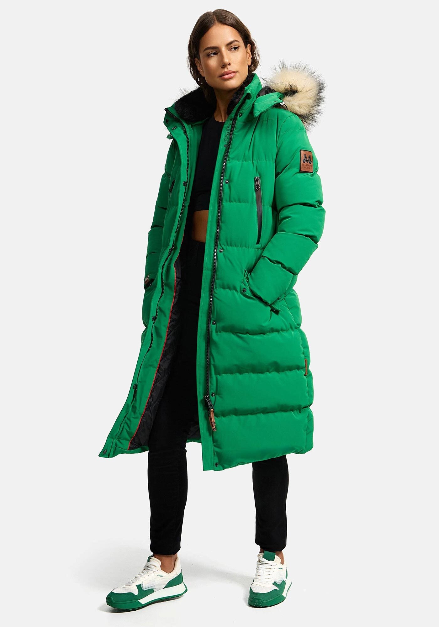 Marikoo Winterjacke »Marikoo Schneesternchen Damen Winter Steppjacke B890«