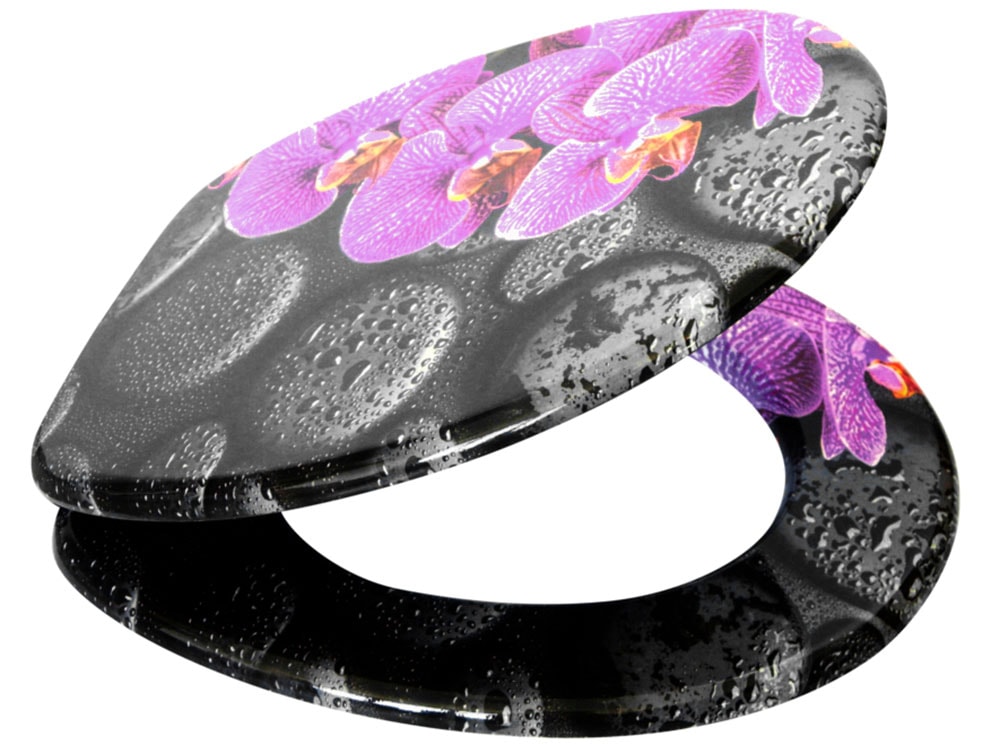 Sanilo Badaccessoire-Set »Madeira« bestehend aus WC-Sitz, Badteppich, Stöpsel, Seifenspender, WC-Bürste