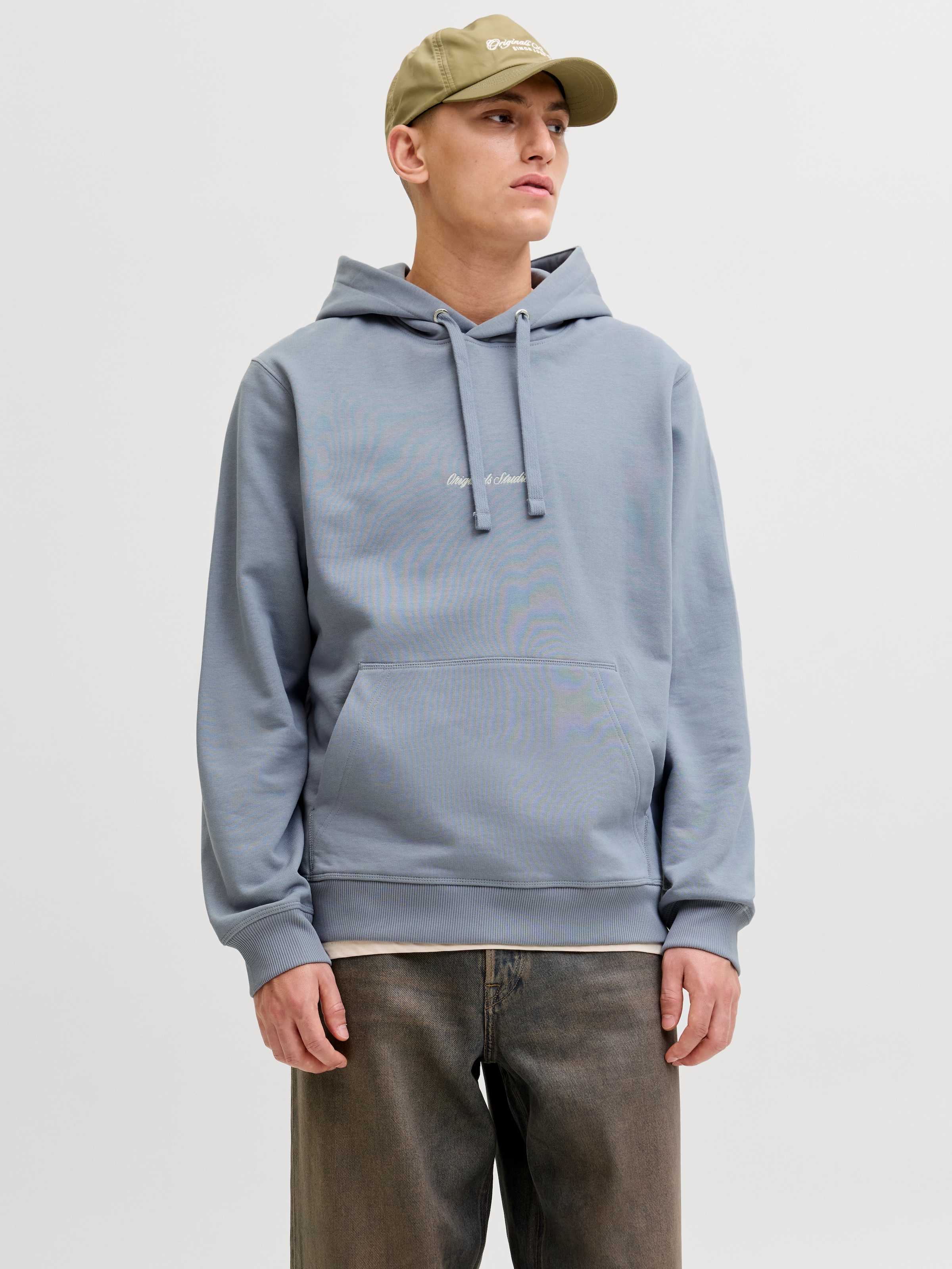 Jack & Jones Kapuzensweatshirt »JORNORREBRO EMB SWEAT HOOD NOOS«, mit Logo Print
