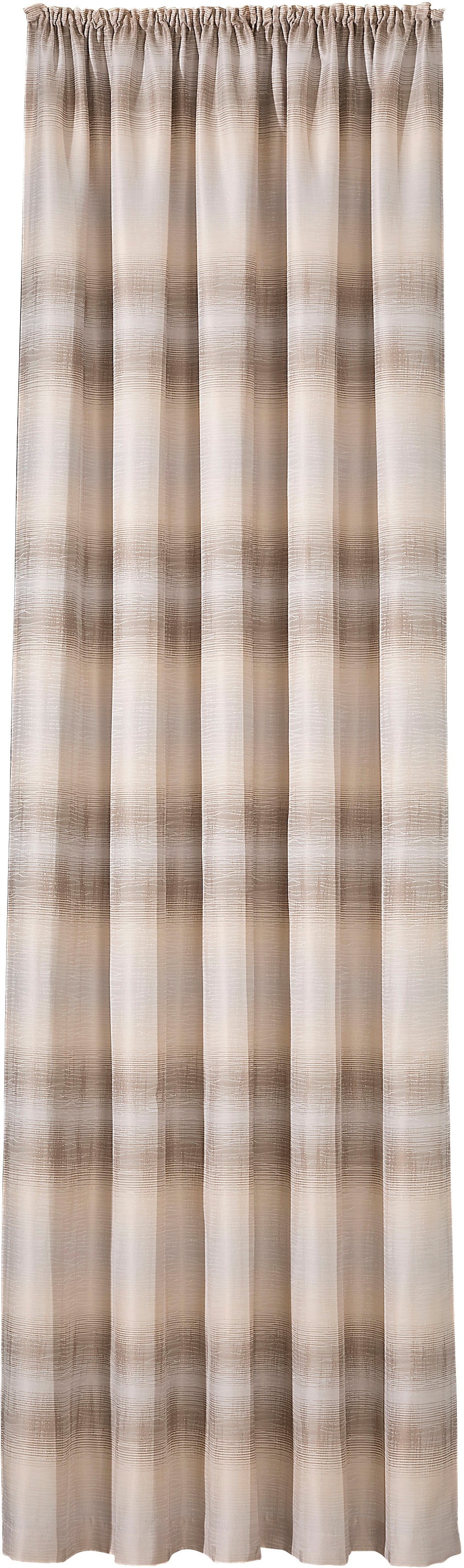 Weckbrodt Vorhang »Kilian« Kräuselband 2 Stk. tlg. Gardine, Store, Dekoschal, blickdicht