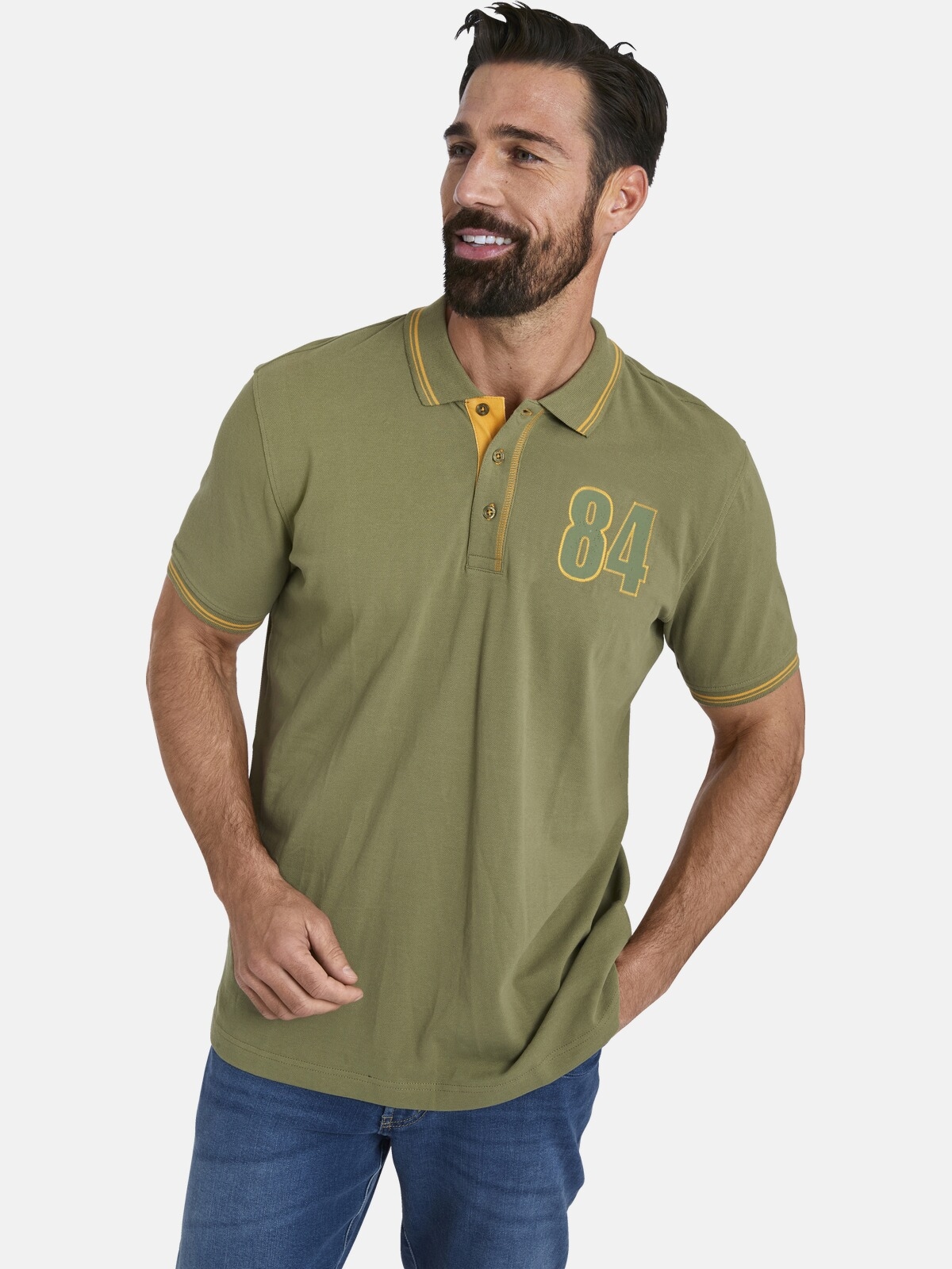 Jan Vanderstorm Poloshirt »Doppelpack Poloshirt BERAU«