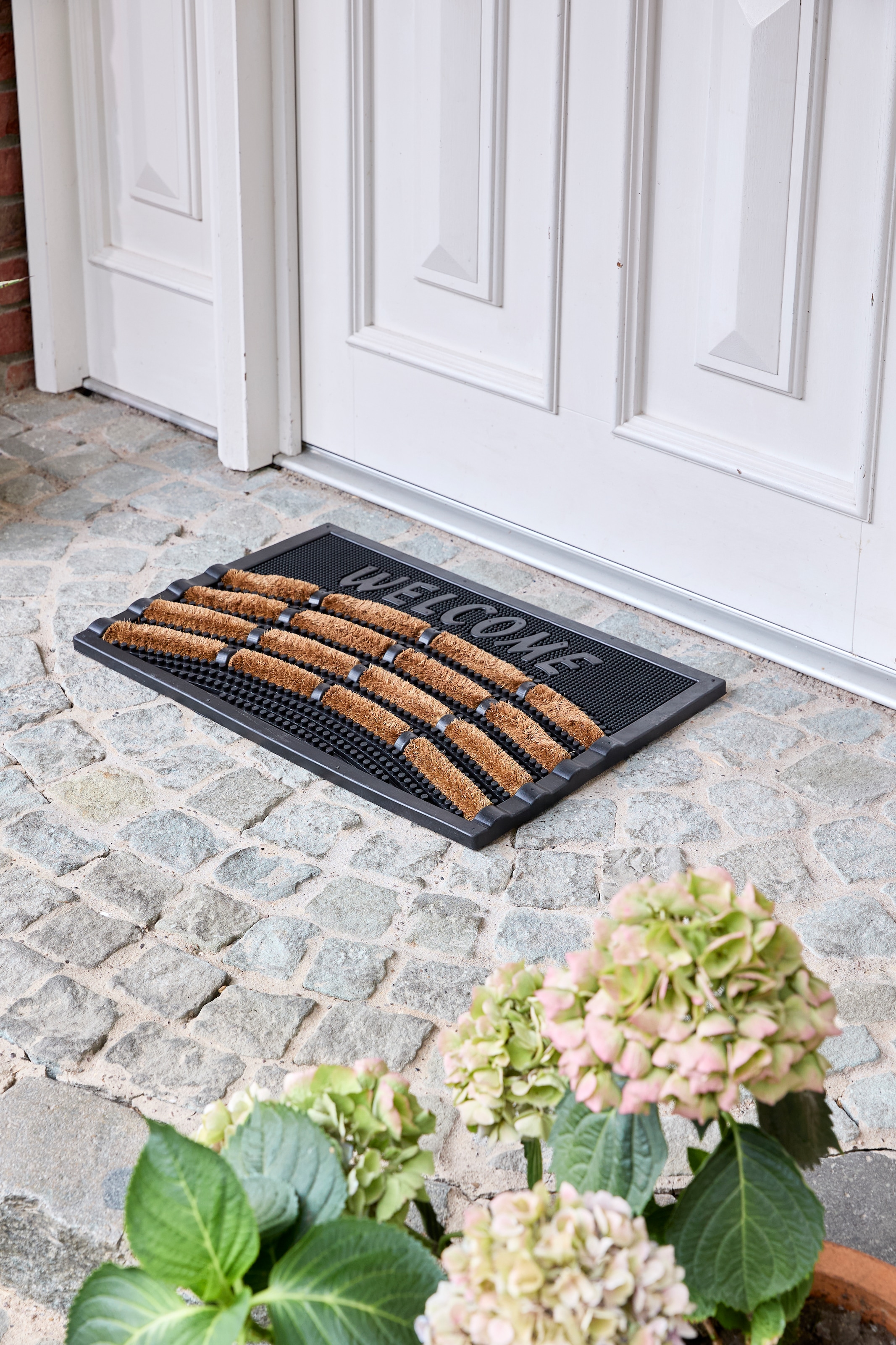 ASTRA Fußmatte »Rimini« rechteckig 30 mm Höhe Schmutzfangmatte, In- und Outdoor geeignet, 40x60 cm