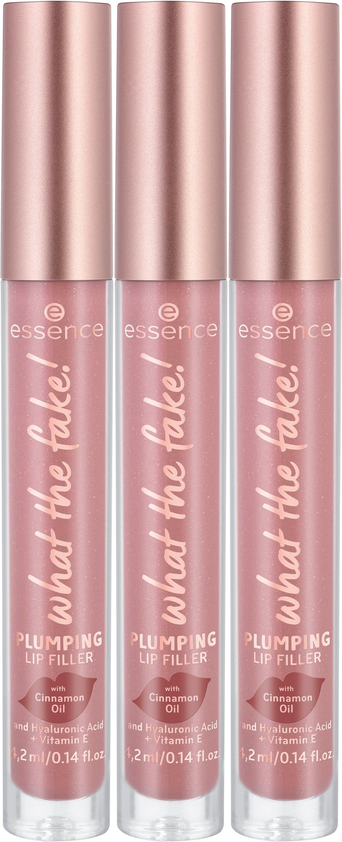 Essence Lipgloss »what the fake! | FILLER 3 online tlg.) (Set, 02«, PLUMPING LIP bestellen UNIVERSAL