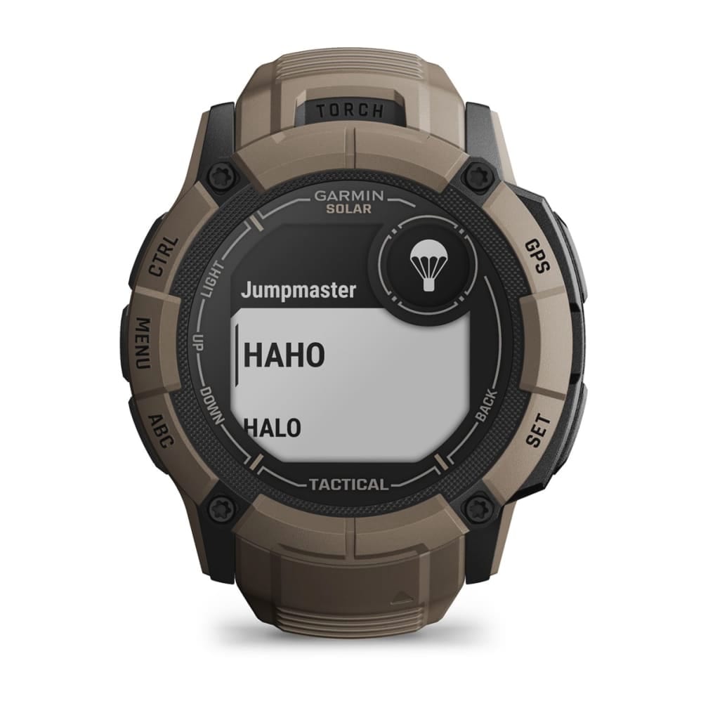 Garmin Smartwatch »Instinct 2X Solar Tactical Edition« (2,8 cm / 1,1;Gyroskop ″) Proprietär