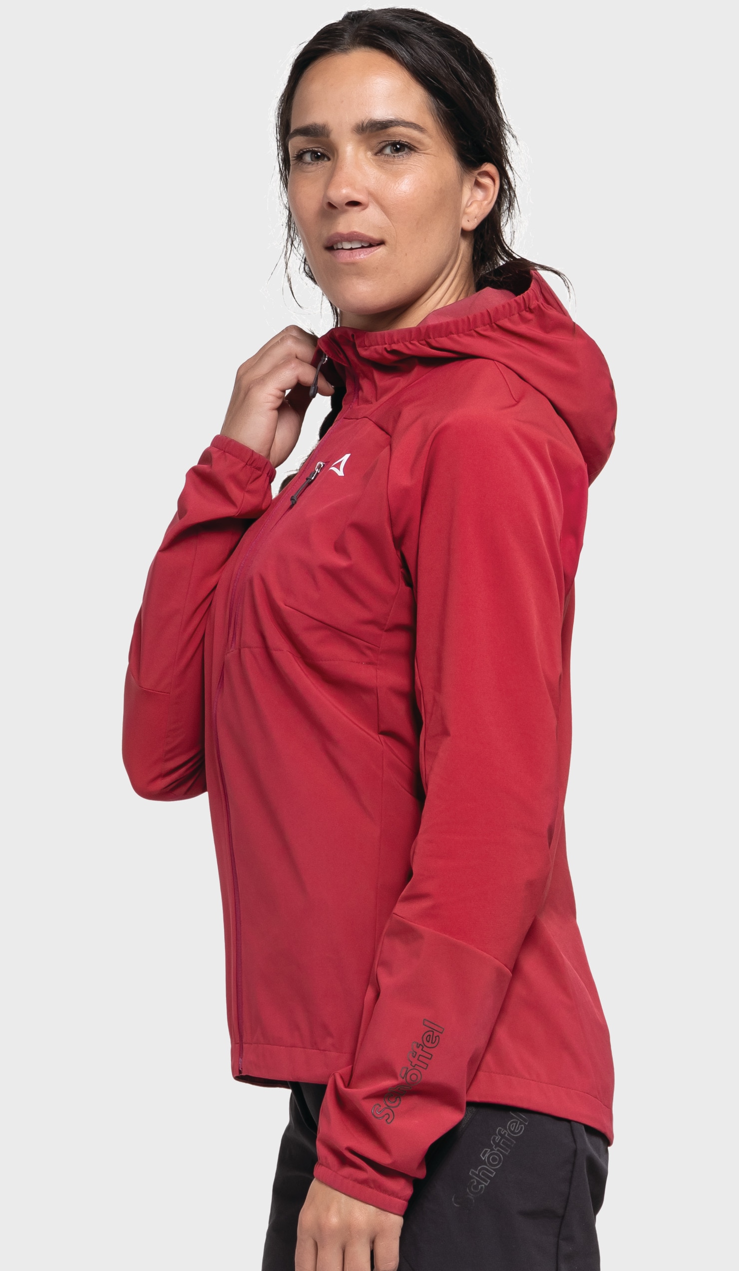 Schöffel Outdoorjacke »Hybrid Jk Style Mamry WMS« mit Kapuze
