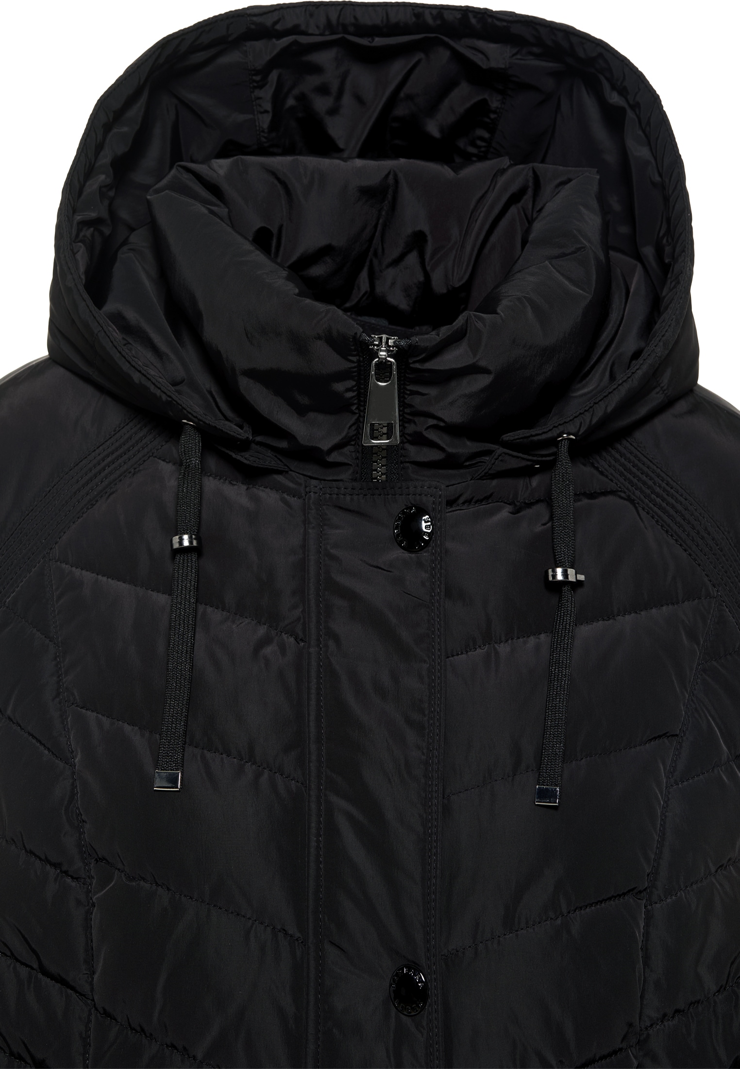 Barbara Lebek Steppjacke, mit Kapuze, mit Kapuze