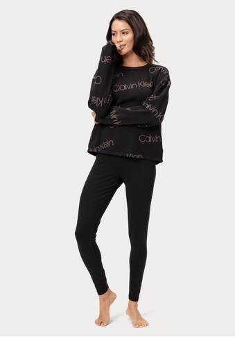 Calvin Klein Leggings, mit aufgesetzter Tasche und eingewebtem Logo im Bund kaufen