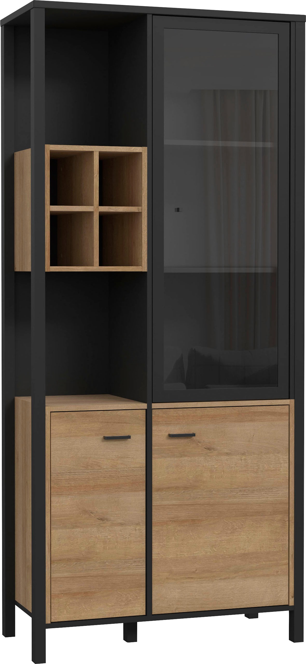FORTE Vitrine »High Rock«, Höhe ca. 193 cm