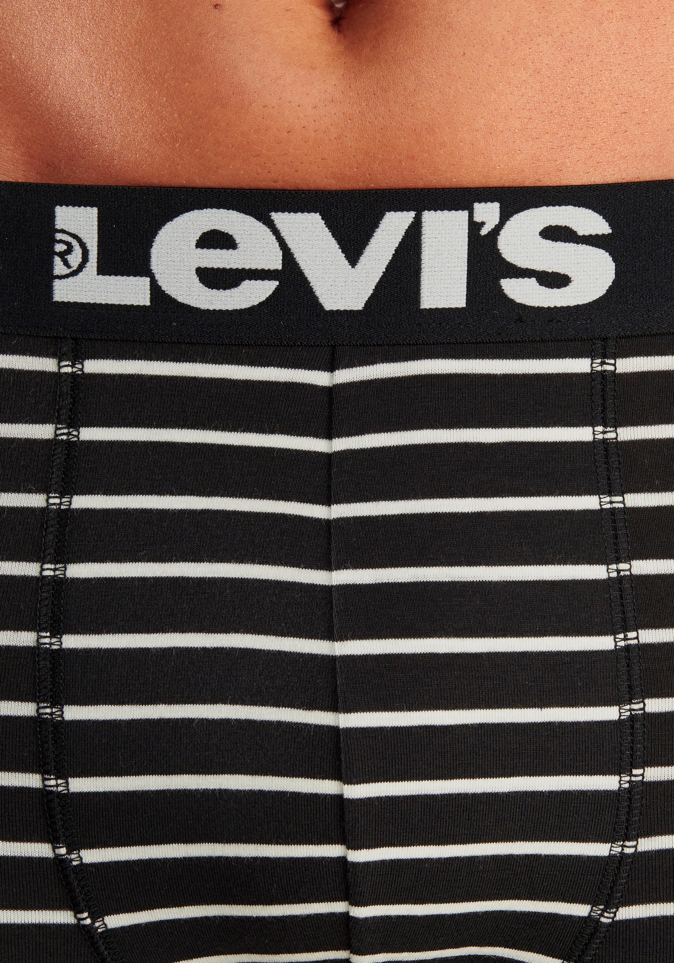 Levi's® Boxer, (Packung, 2er-Pack), mit elastischem Levi's-Logo-Bund