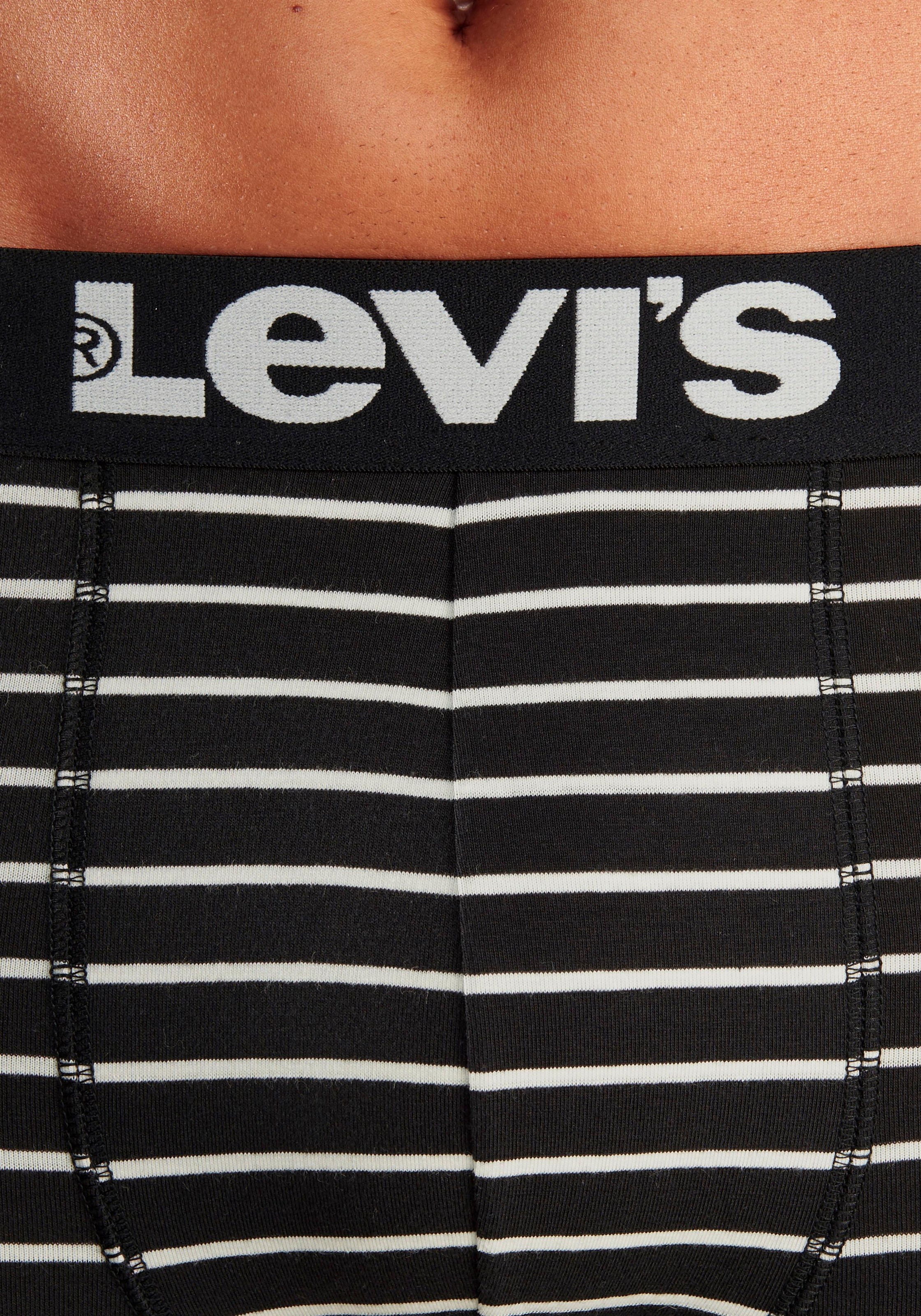 Levi's® Boxer, (Packung, 2er-Pack), mit elastischem Levi's-Logo-Bund