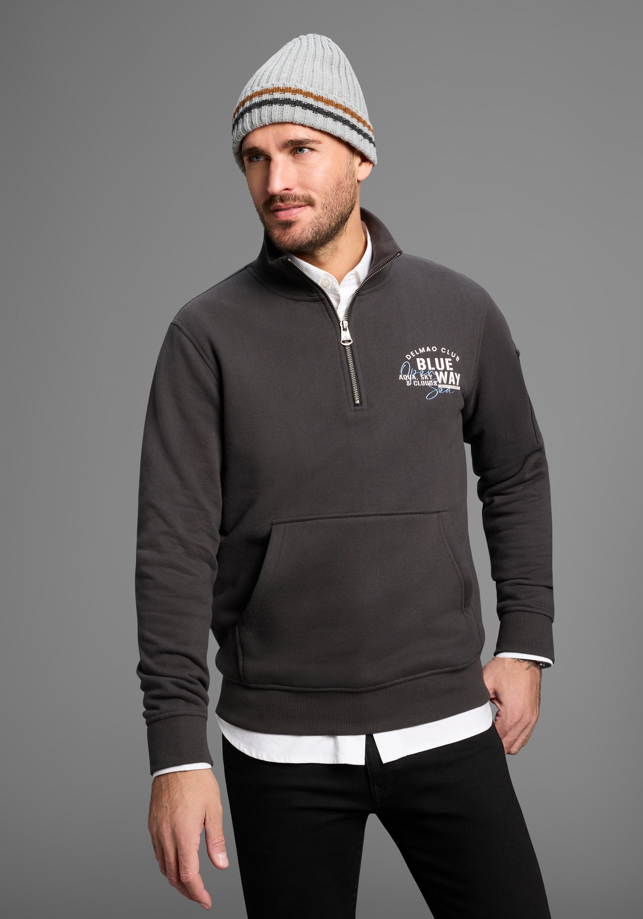 Man's World Strickmütze mit wärmenden Fleecefutter - NEW