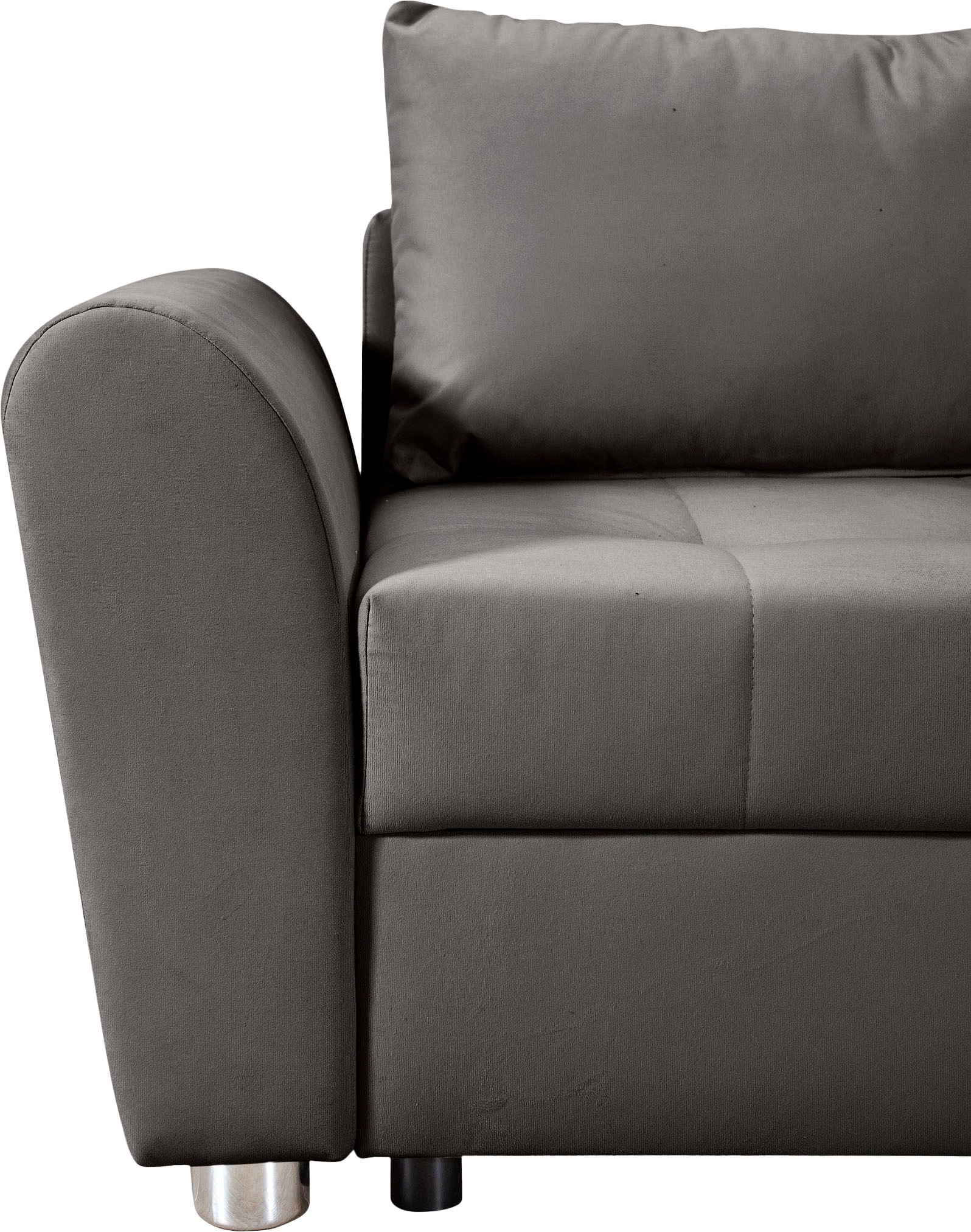 COLLECTION AB Ecksofa, Ecksofa,Bettfunktion,Bettkasten,Bonnelfederkern, Rückenkissen