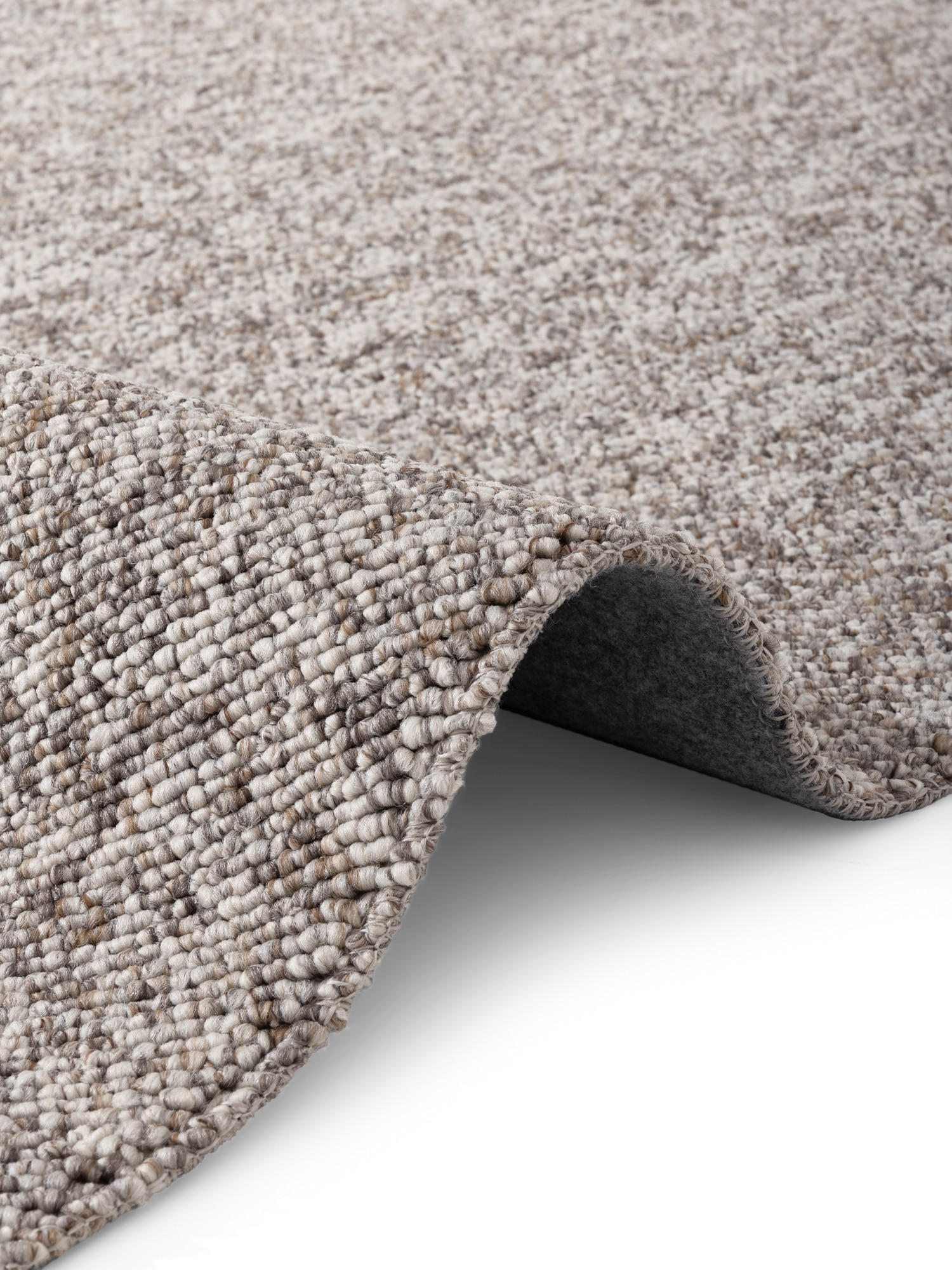 ELLE DECORATION Teppich »Rocco«, rechteckig, 10 mm Höhe, Nachhaltig, Läufer, waschbar, Wohnzimmer, Esszimmer, Woll-Optik