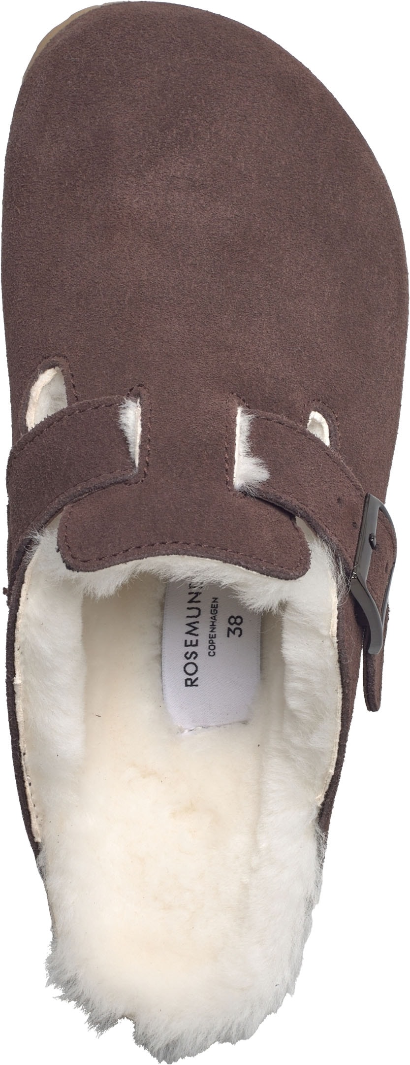 rosemunde Hausschuh »Evelyn Leather Sandals«  wärmend, mit Memory-Foam, weiches Fußbett