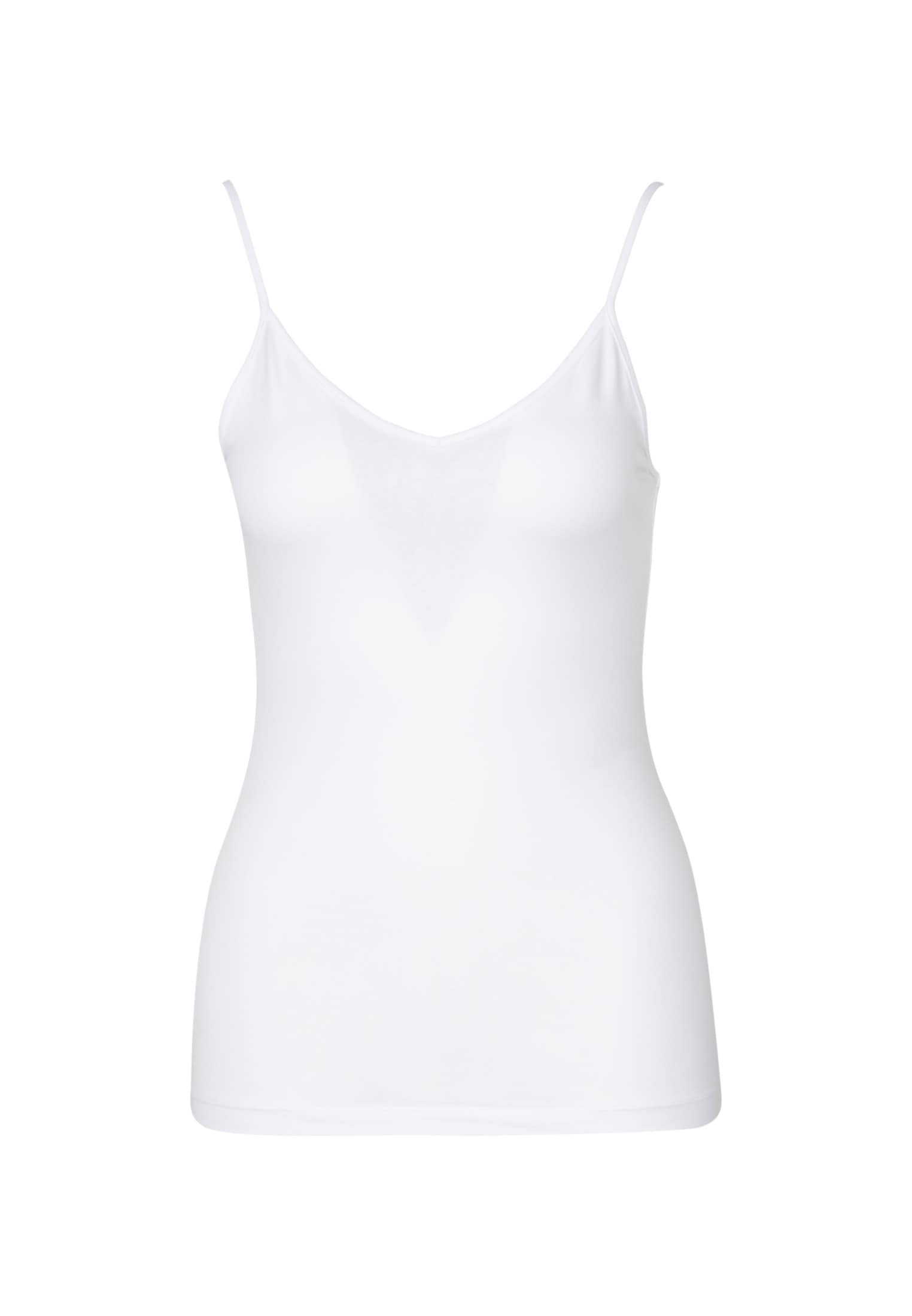 seidensticker Shirttop »Schwarze Rose«, Ohne Arm V-Neck Uni