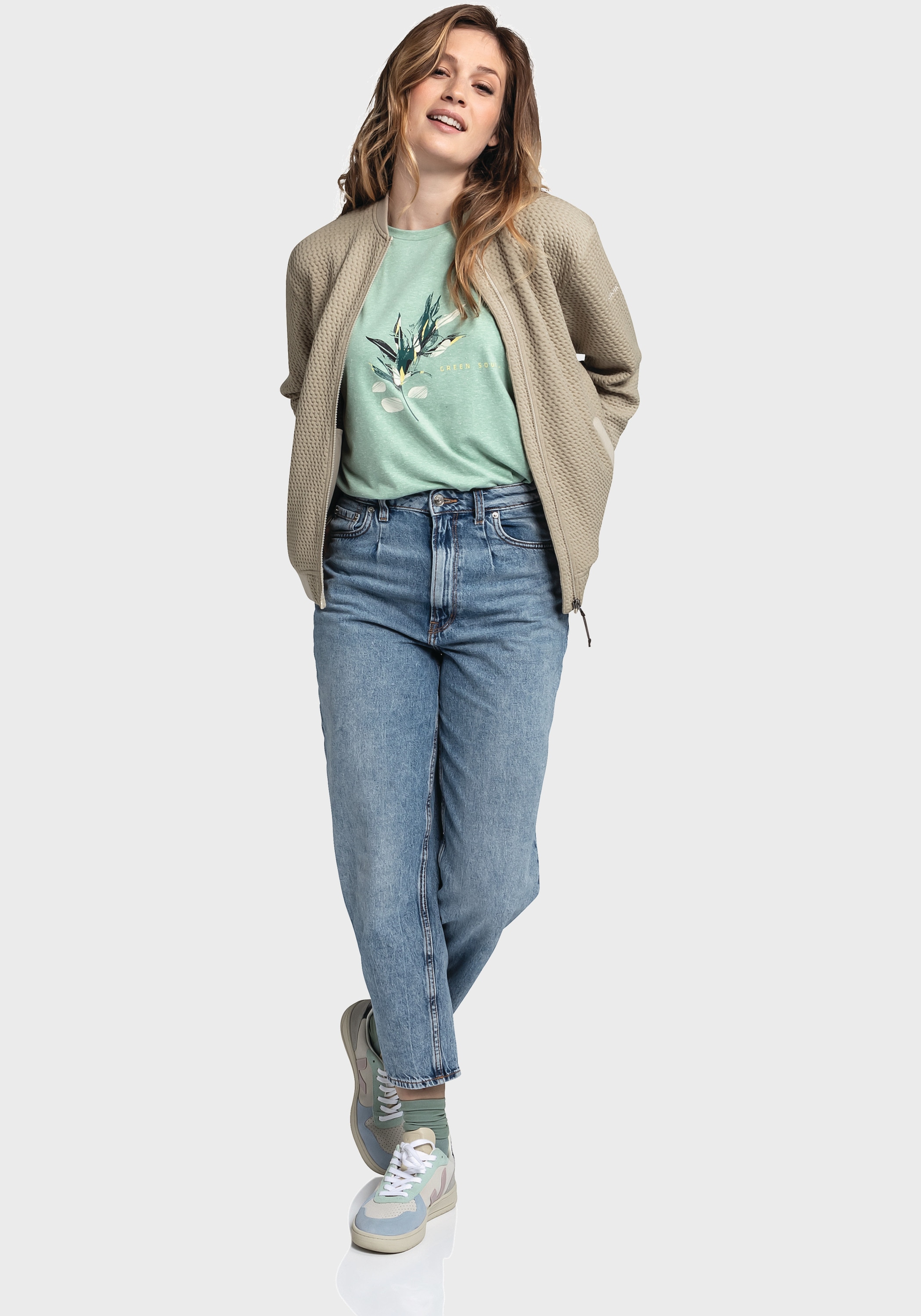 Schöffel Fleecejacke »Fleece Jacket Genua L«, ohne Kapuze